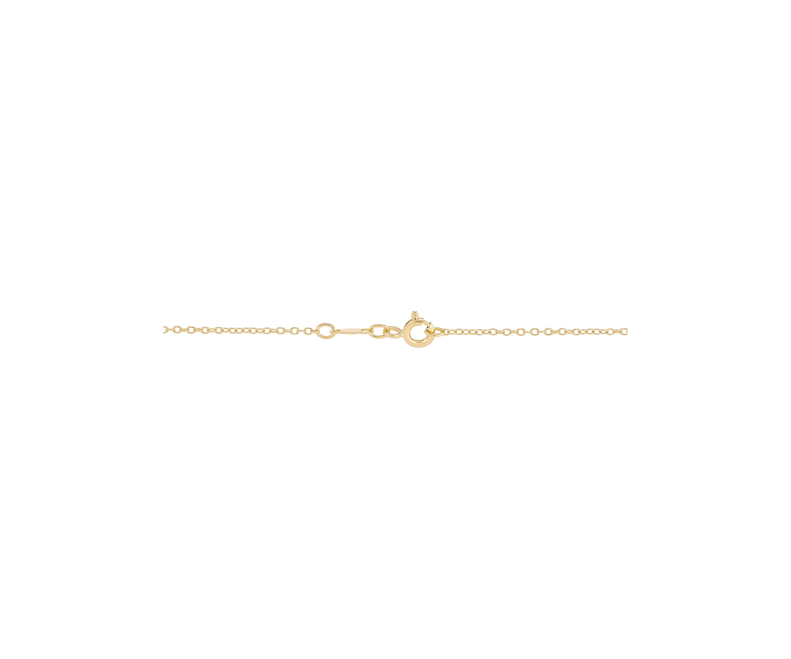 Lab Created Emerald Infinity Necklace in Gold Over Sterling Silver
