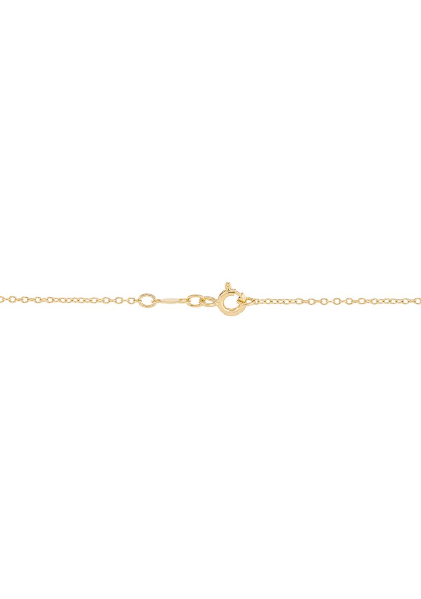 Lab Created Emerald Infinity Necklace in Gold Over Sterling Silver