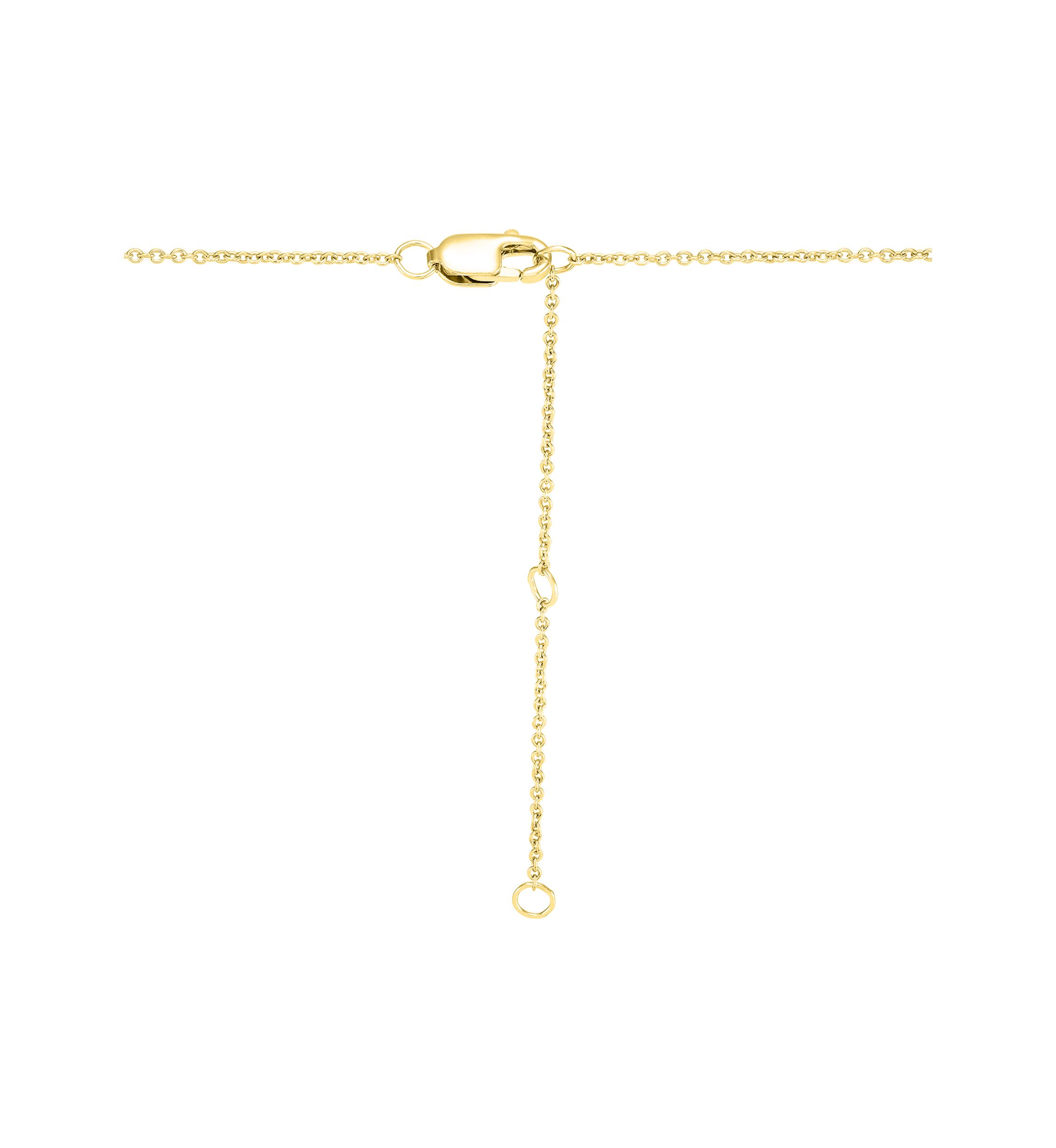 Lab Grown White Sapphire Sport Theme Mom Necklace in Gold Over Sterling Silver