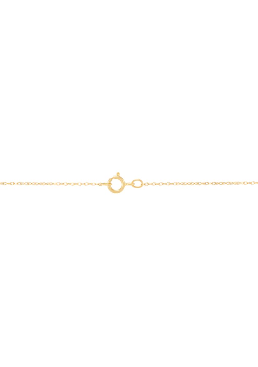 Lab Grown Necklace in 10K Yellow Gold