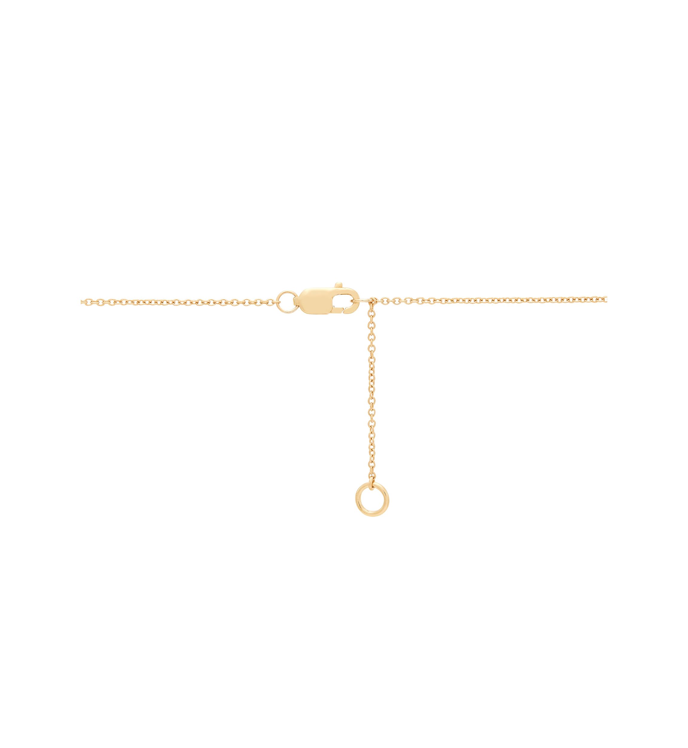 1/2 ct. t.w. Lab Grown Diamond and Lab Grown Sapphire Tennis Necklace in 10K White Gold