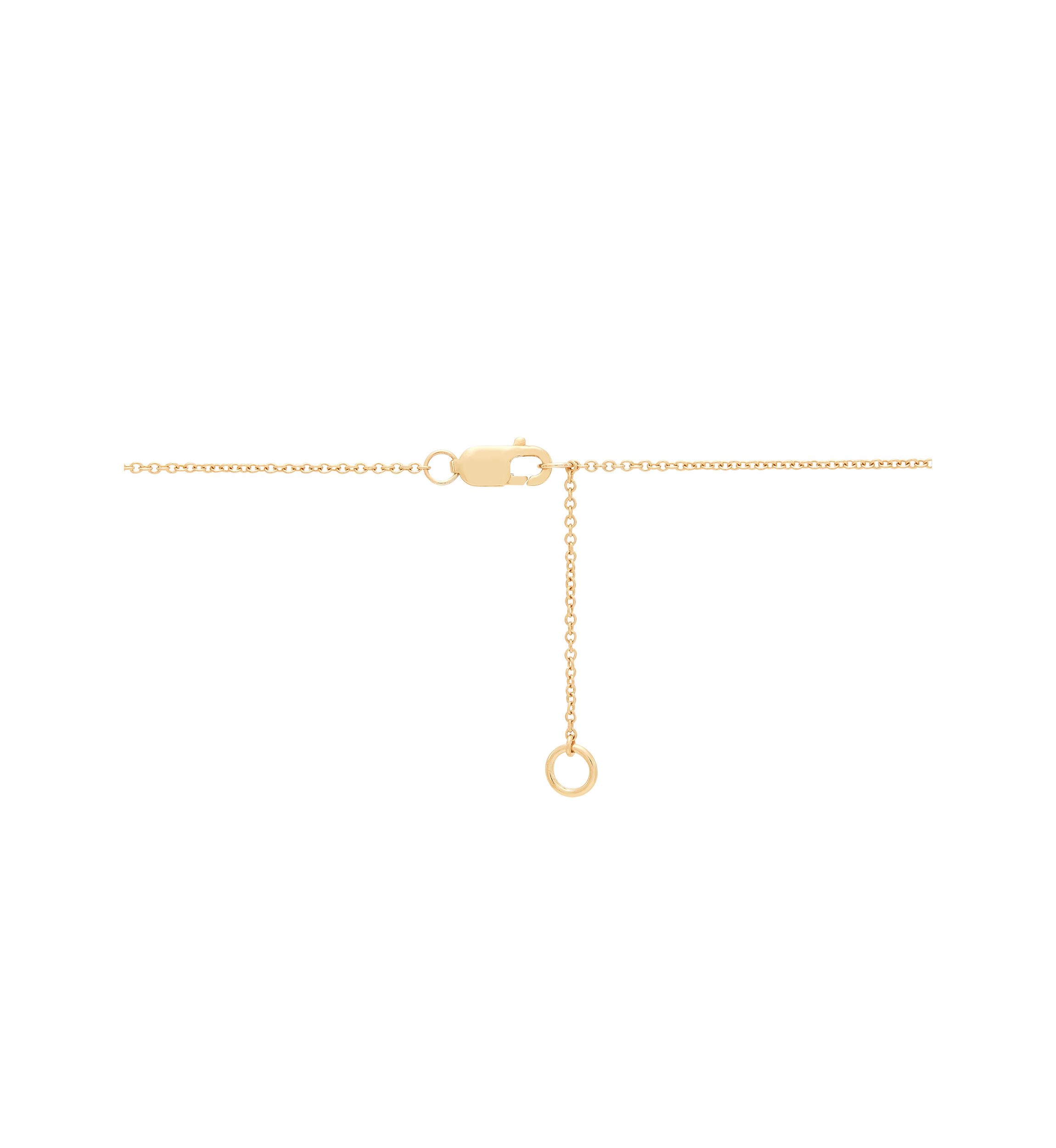 1/2 ct. t.w. Lab Grown Diamond and Lab Grown Ruby Tennis Necklace in 10K Yellow Gold