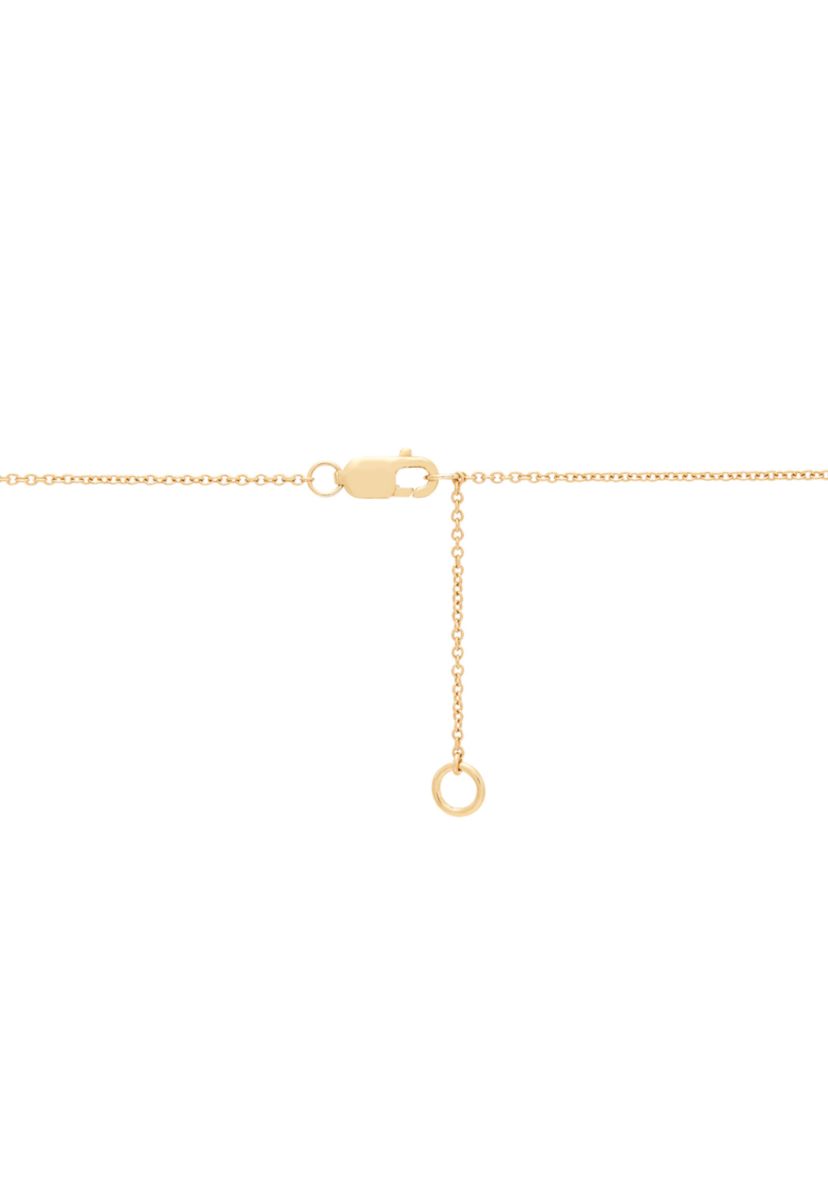 1/2 ct. t.w. Lab Grown Diamond and Lab Grown Ruby Tennis Necklace in 10K Yellow Gold