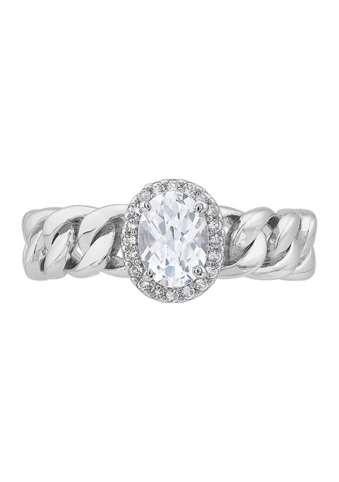 Belk & Co. Created White Sapphire Ring in