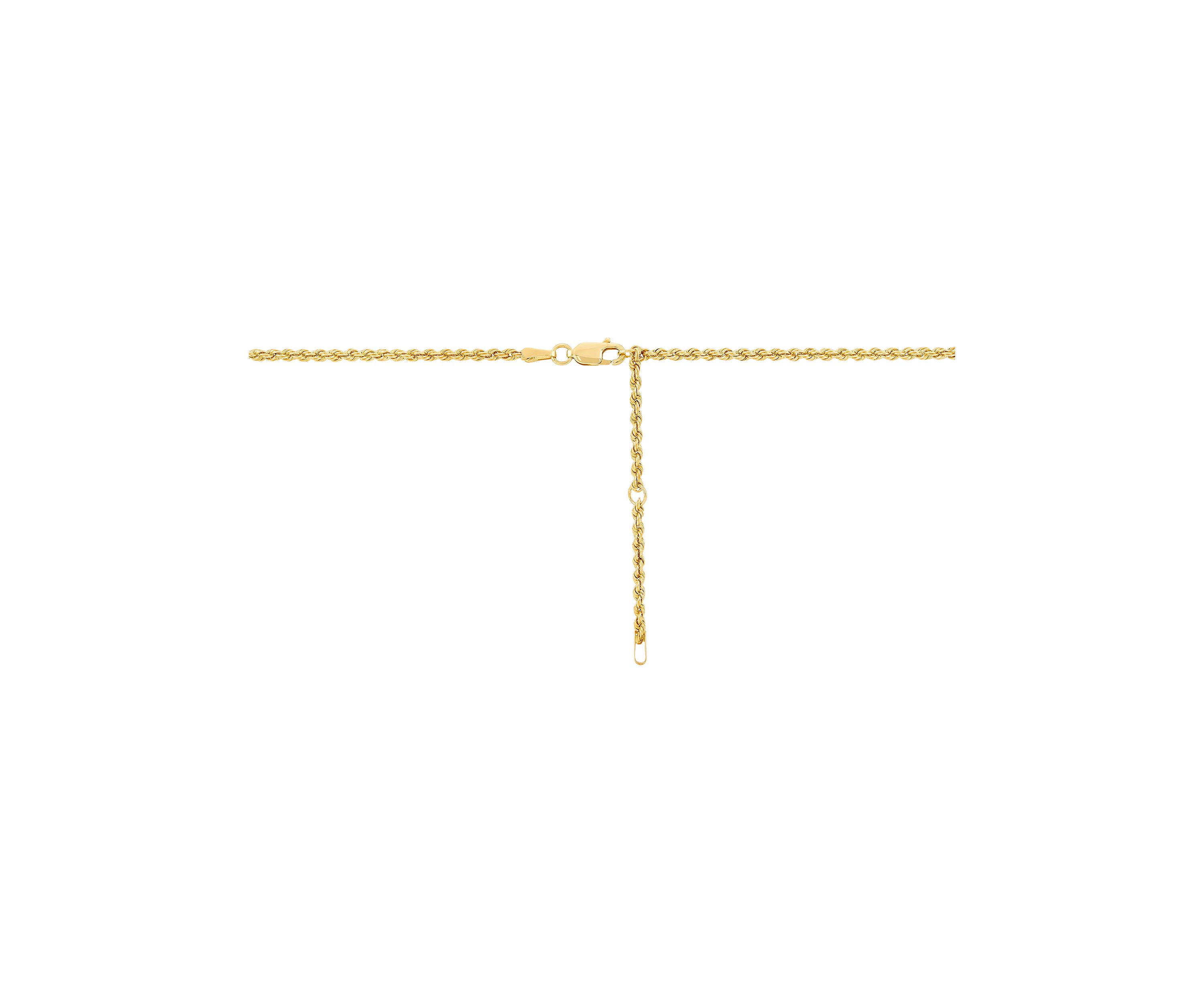 Created Sapphire Necklace in Gold Over Sterling Silver