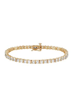 Belk & Co Lab Grown White Sapphire Bracelet