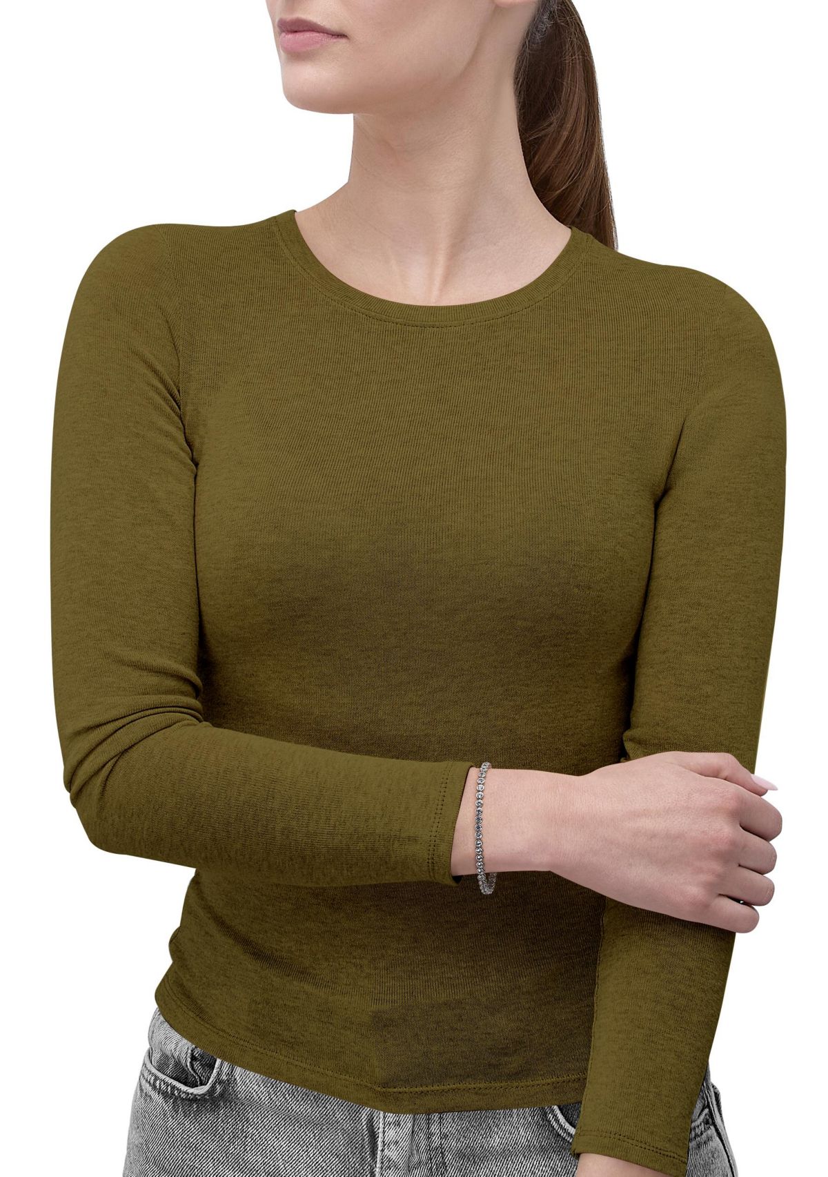 Lab Grown White Sapphire Tennis Bracelet in Sterling Silver