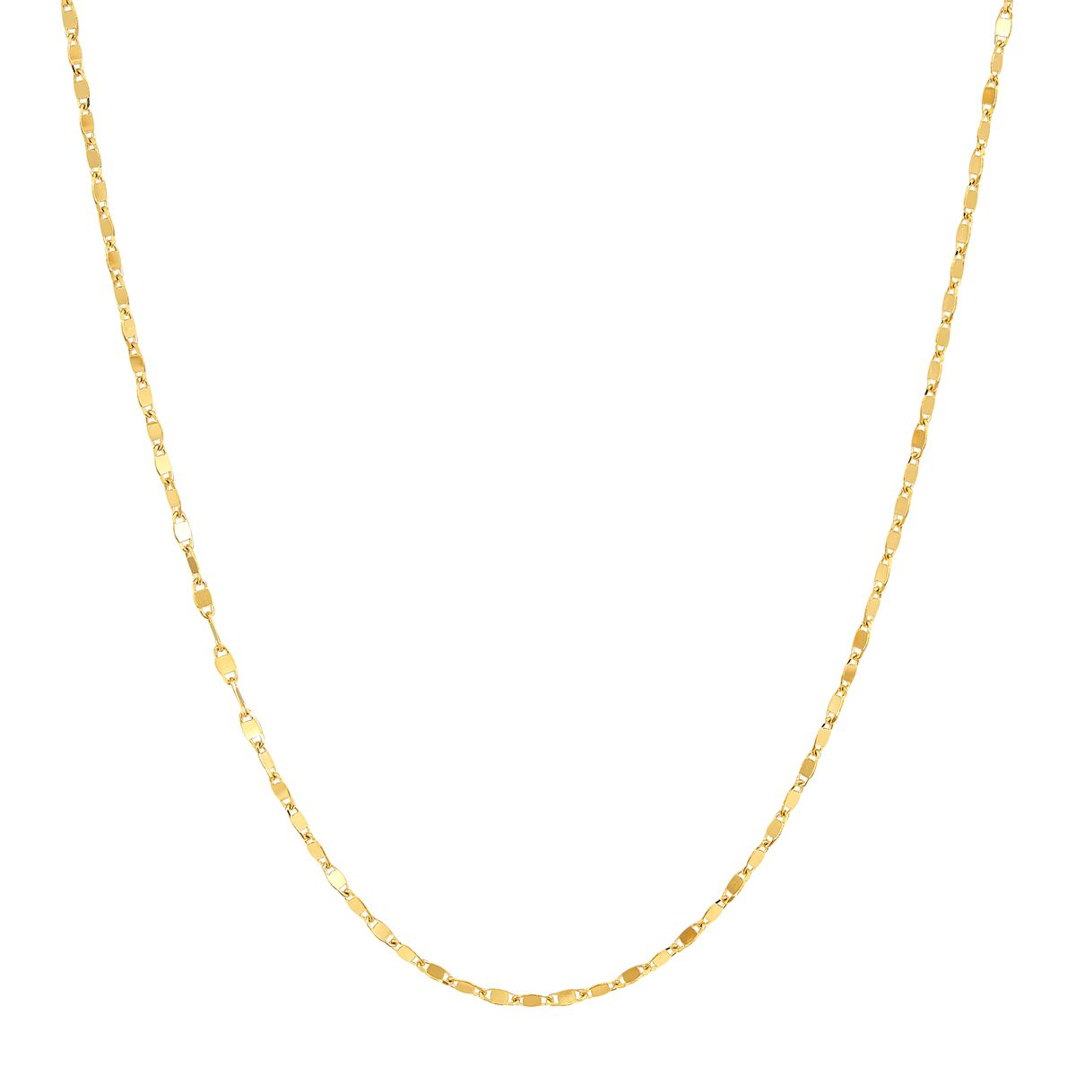 14K Yellow Gold .35mm Valentino Chain