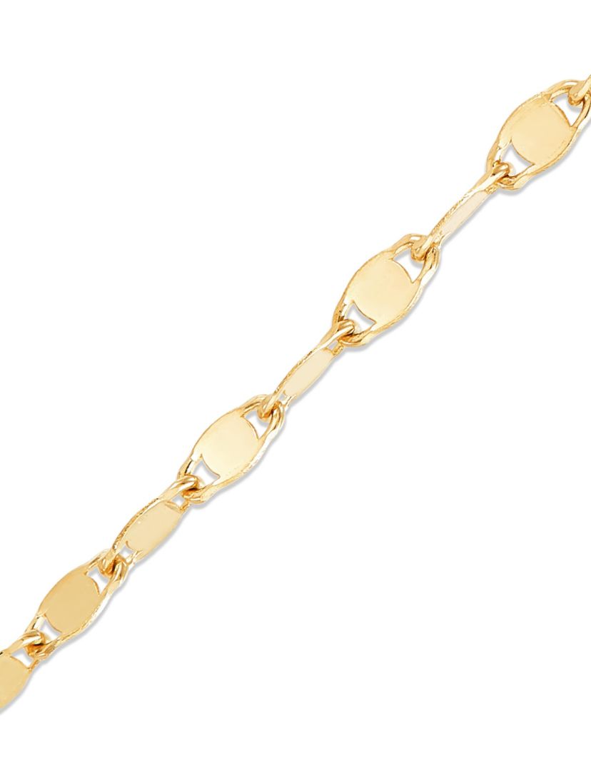 14K Yellow Gold .35mm Valentino Chain