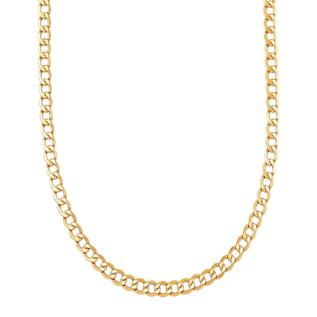 14K Yellow Gold 1.60mm Curb Chain