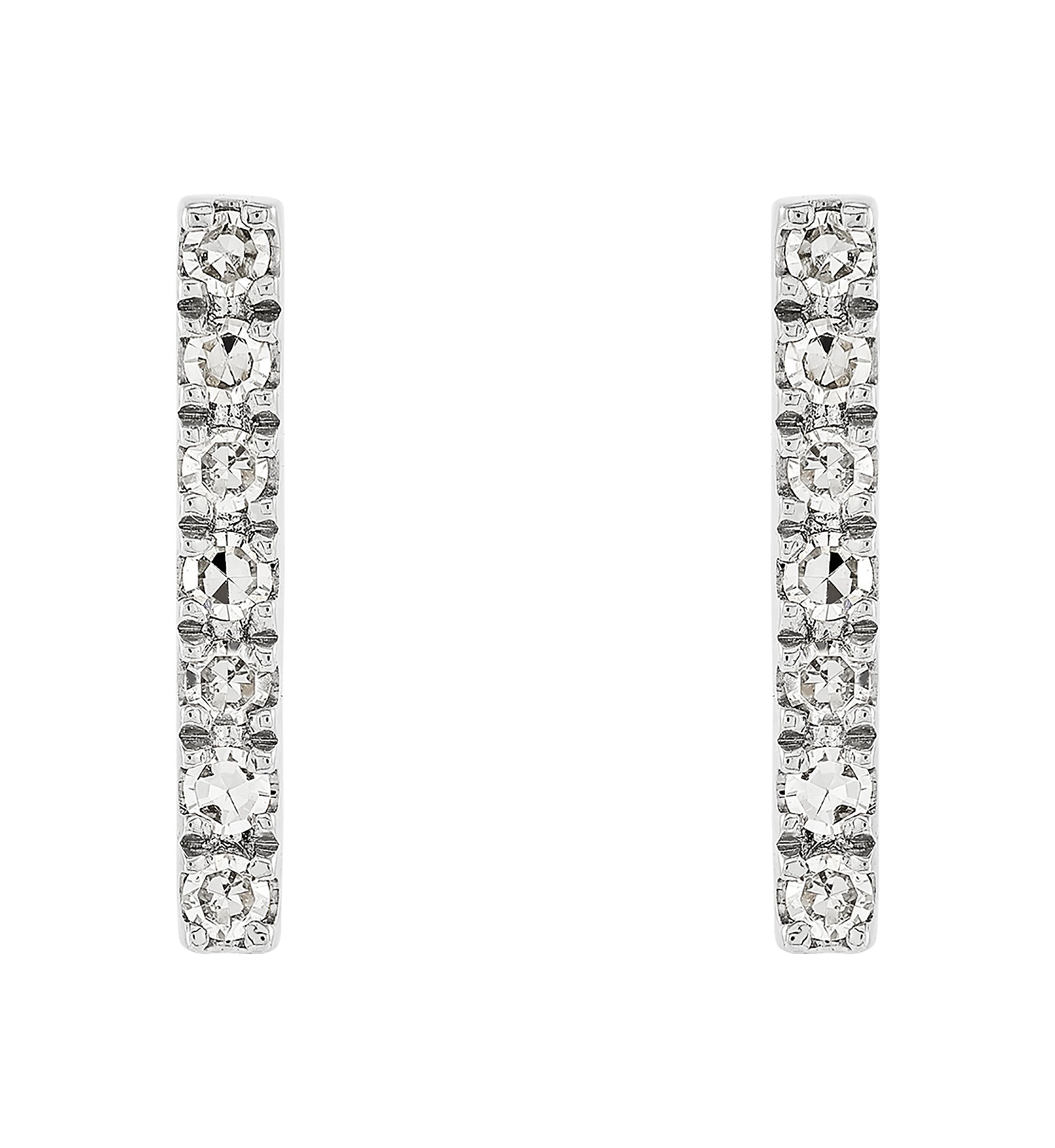 1/5 ct. t.w. Diamond Pendant and Earring Set in Sterling Silver
