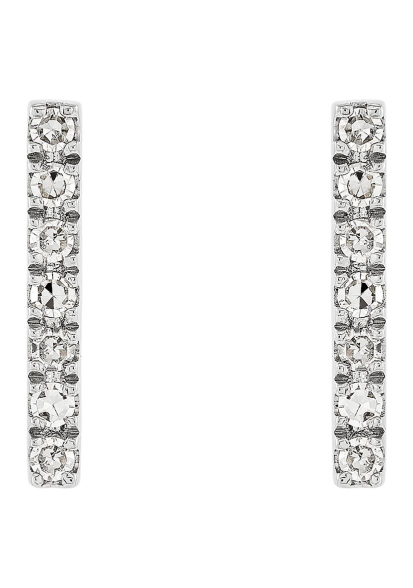 1/5 ct. t.w. Diamond Pendant and Earring Set in Sterling Silver