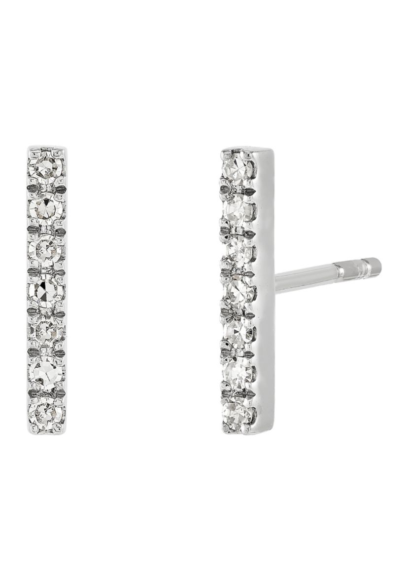 1/5 ct. t.w. Diamond Pendant and Earring Set in Sterling Silver
