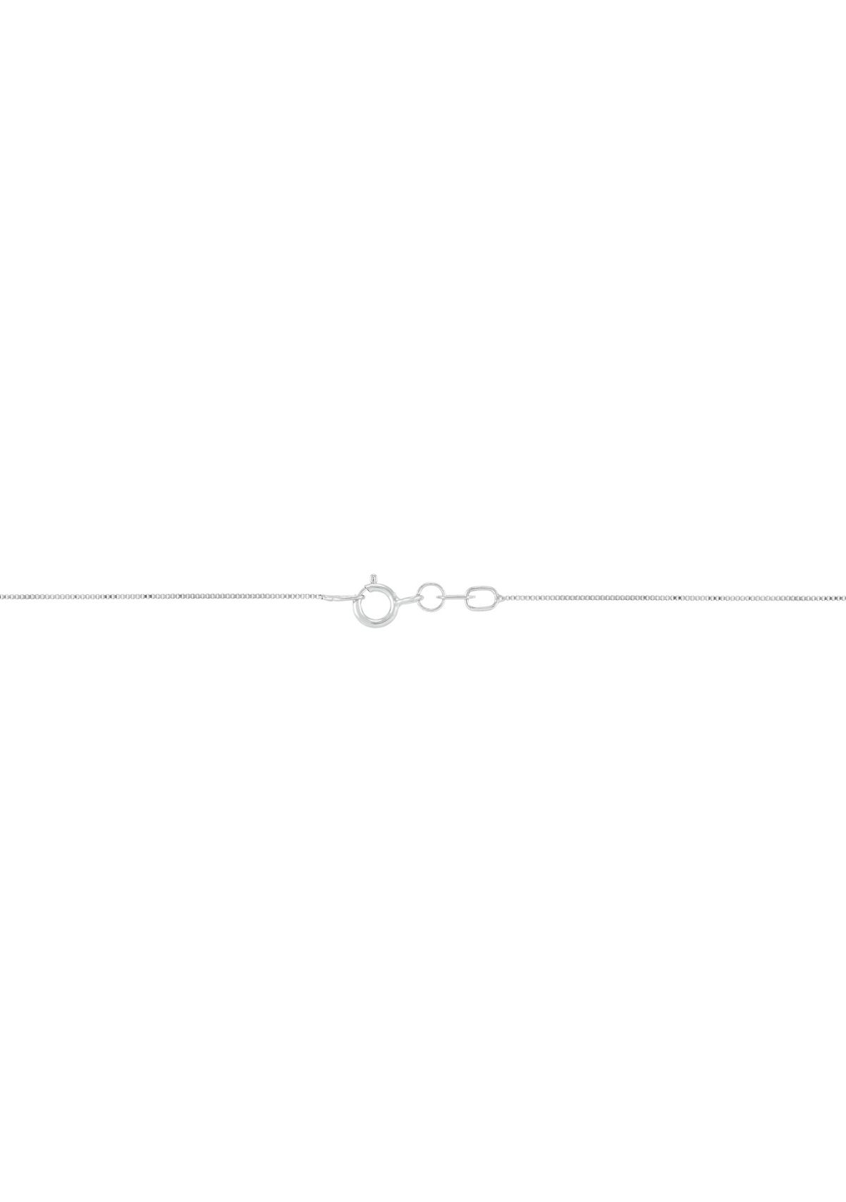 1/4 ct. t.w. Lab Grown Pendant Necklace with 18" Box Chain and Stud Earrings Set in Sterling Silver