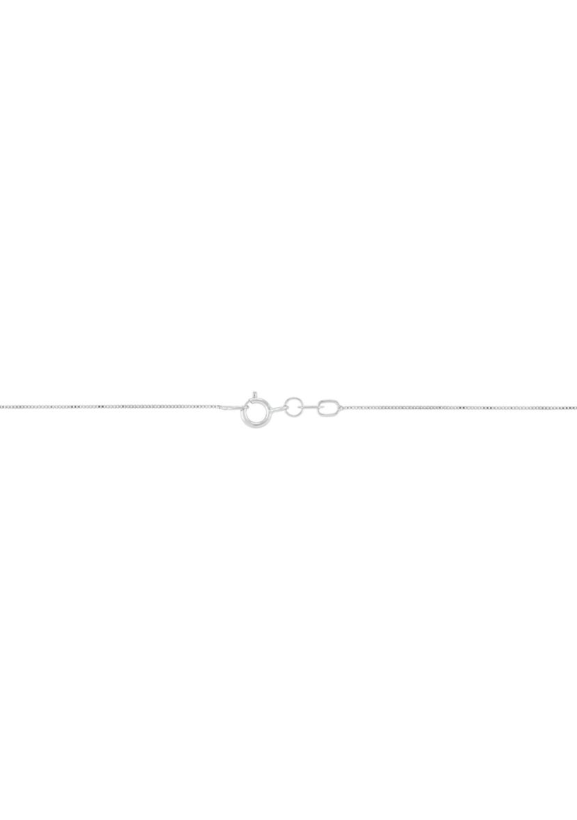 1/4 ct. t.w. Lab Grown Pendant Necklace with 18" Box Chain and Stud Earrings Set in Sterling Silver