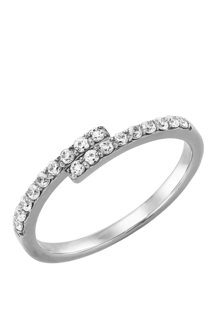 1/4 ct. t.w. Diamond Ring in Sterling Silver 