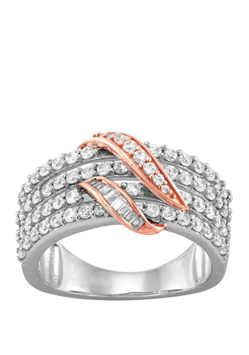 1 ct. t.w. Diamond Stack Ring in 10K White Gold