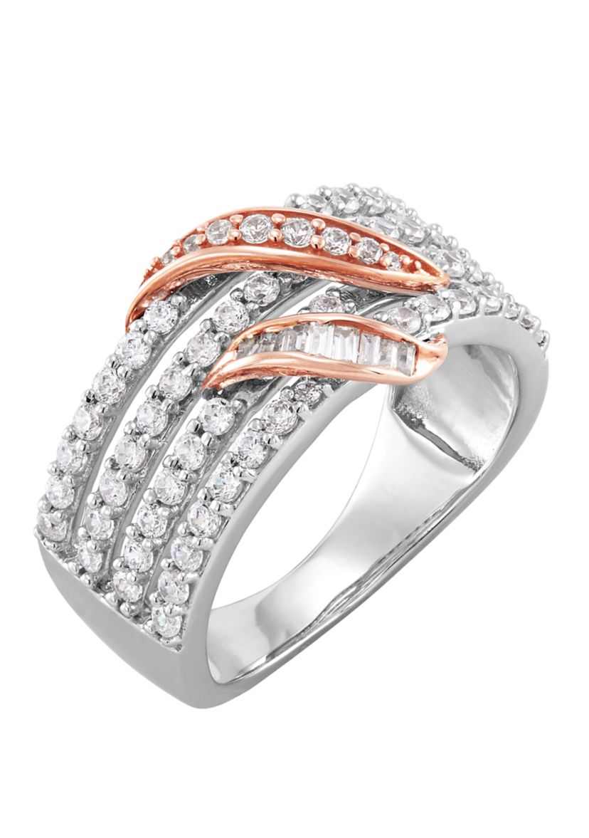 1 ct. t.w. Diamond Stack Ring in 10K White Gold