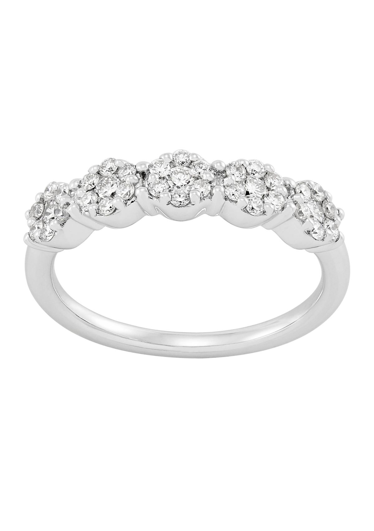  1/2 ct. t.w. Lab Grown Diamond Ring in Sterling Silver