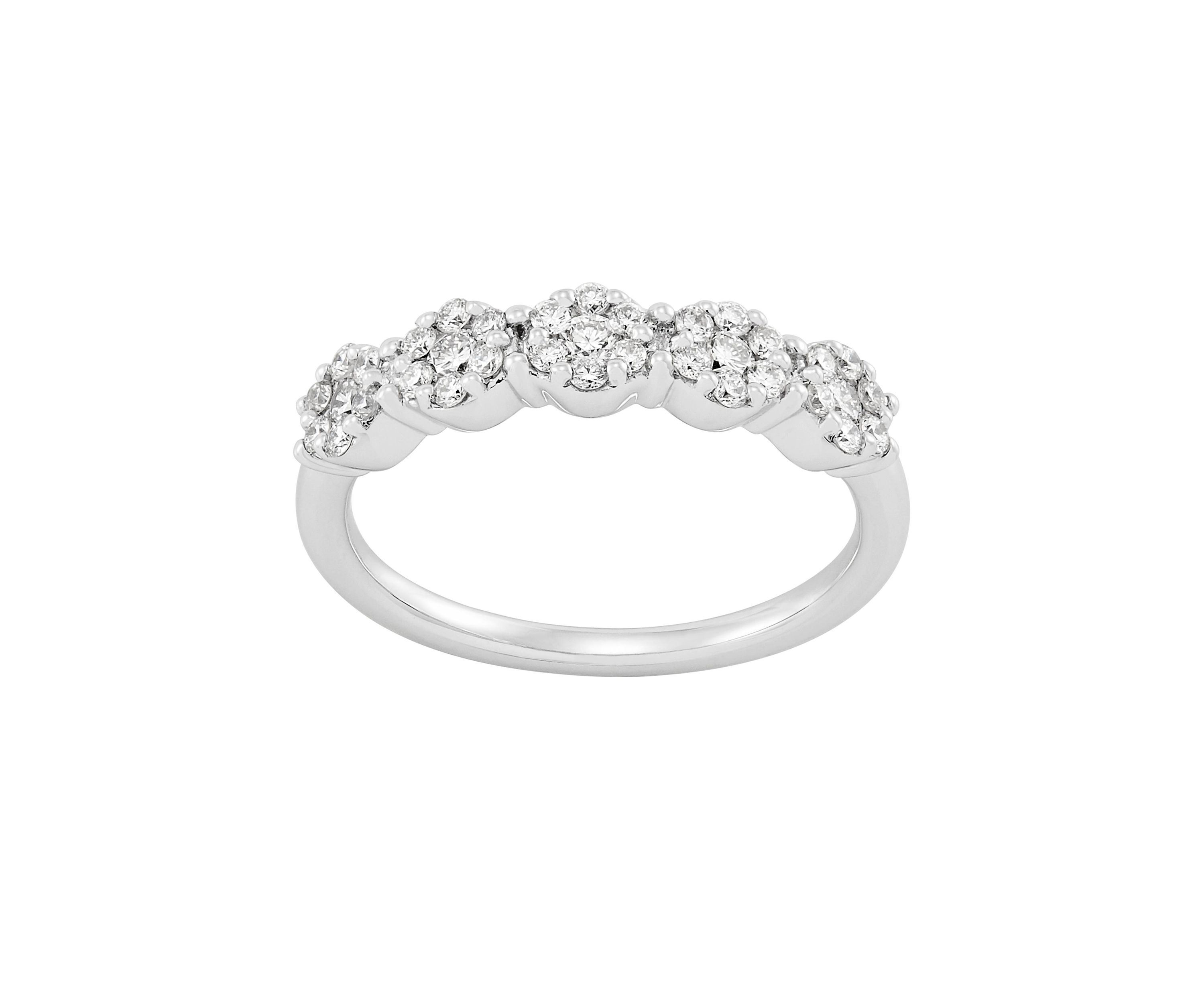  1/2 ct. t.w. Lab Grown Diamond Ring in Sterling Silver