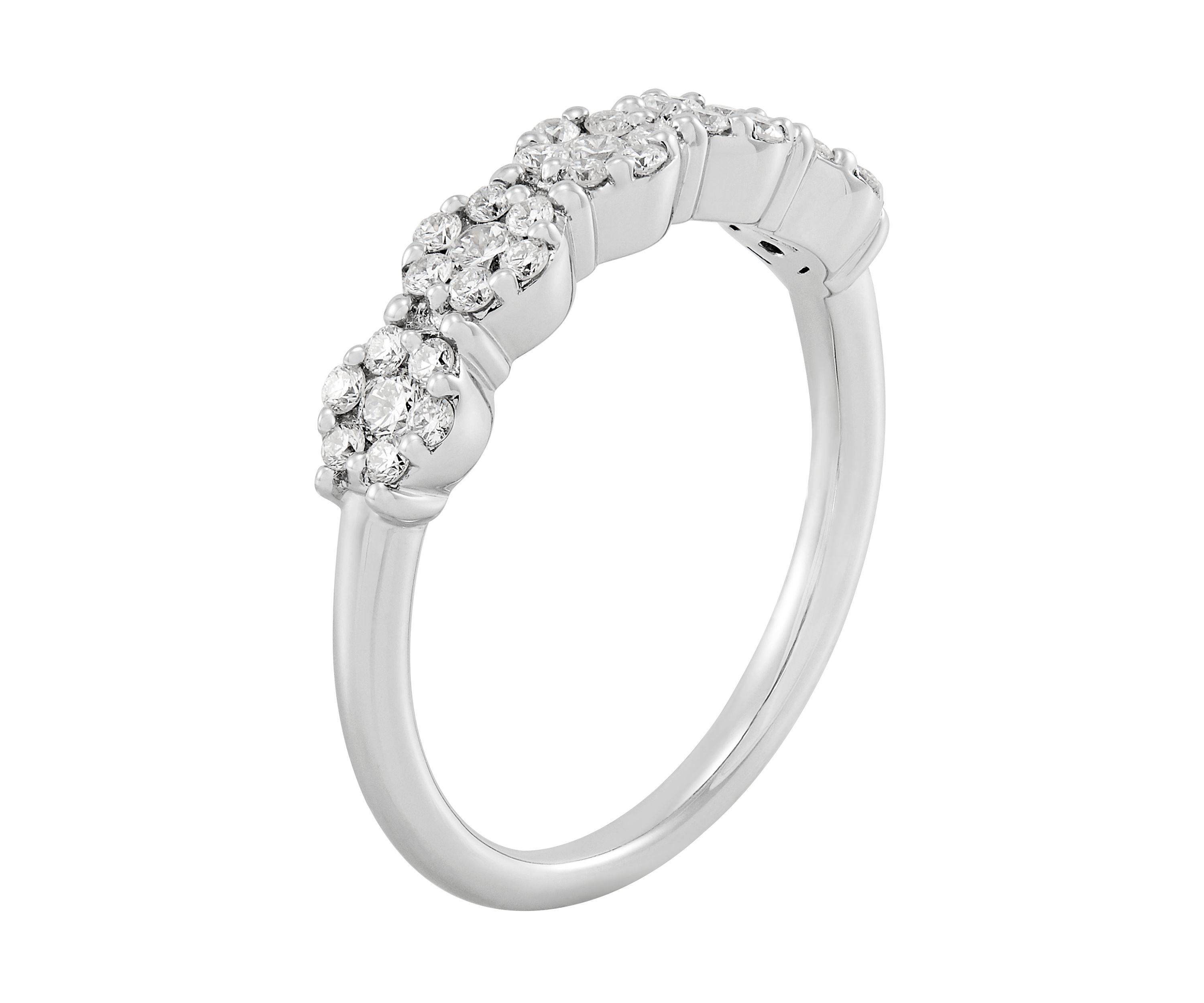  1/2 ct. t.w. Lab Grown Diamond Ring in Sterling Silver