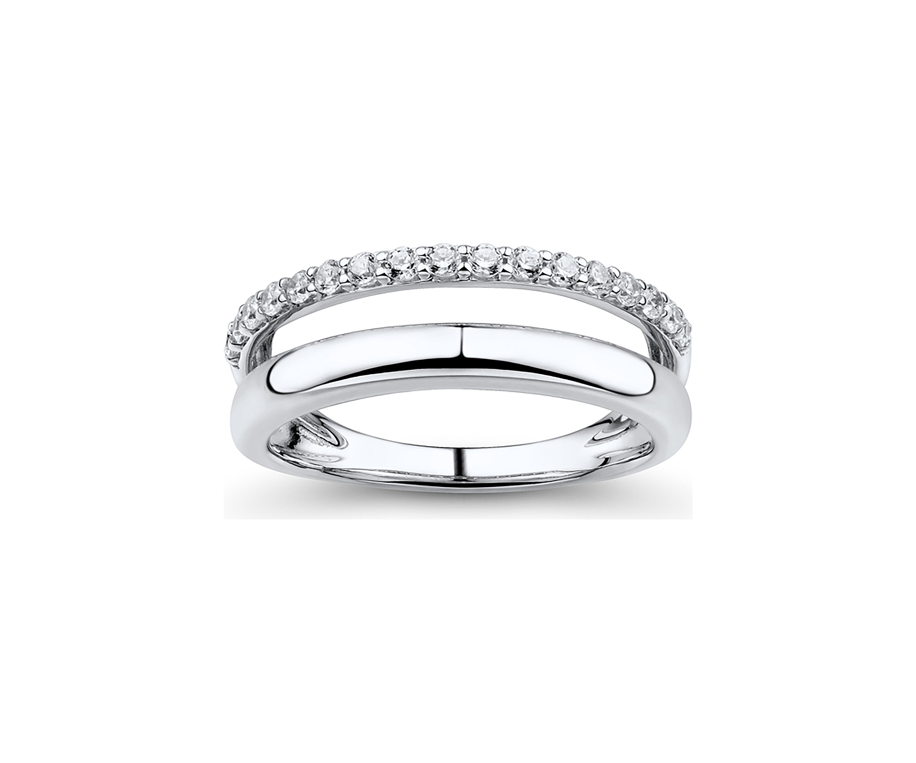 1/4 ct. t.w. Diamond Ring in 10K White Gold