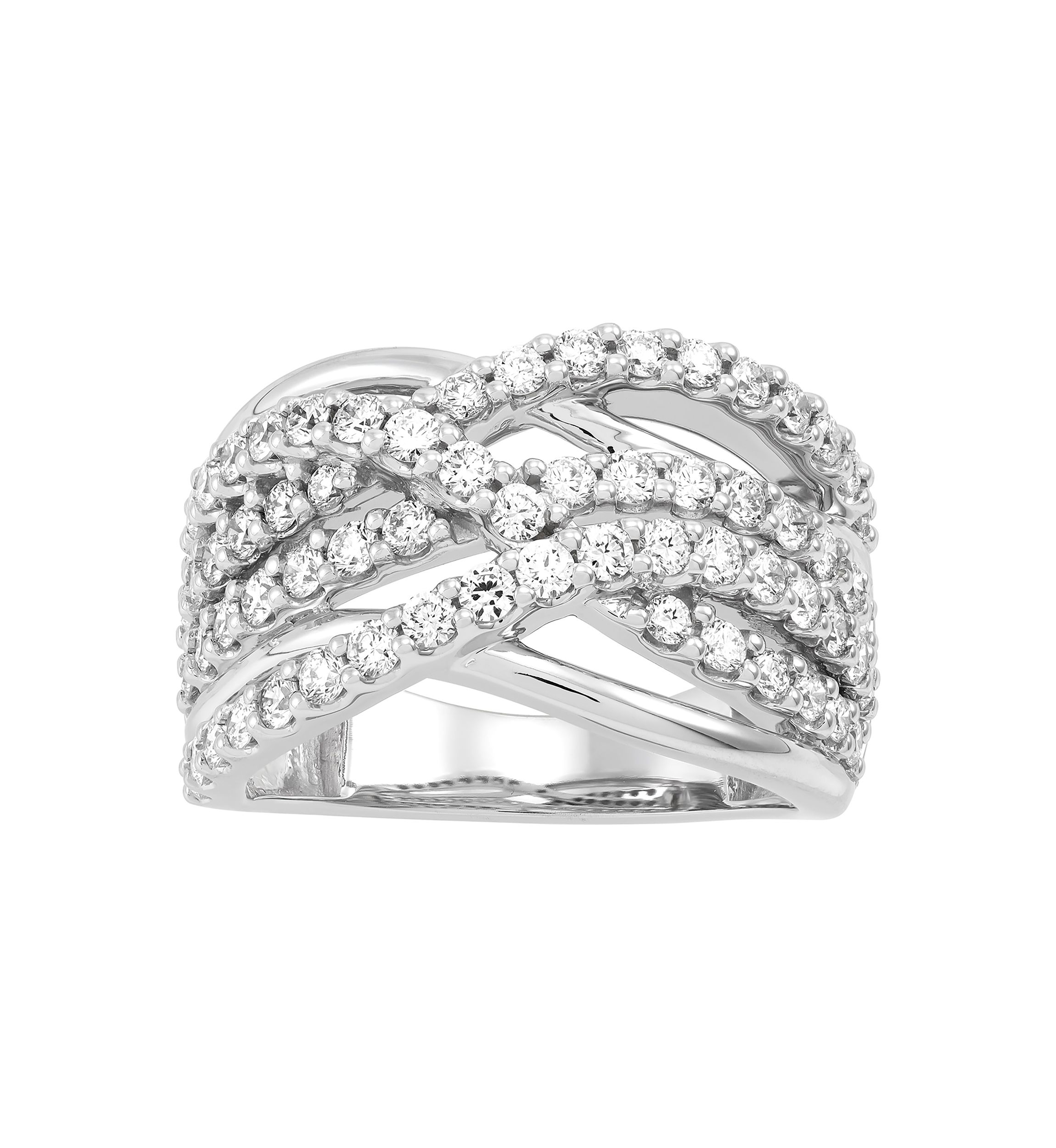 1.5 ct. t.w. Lab Grown Diamond Ring in Sterling Silver