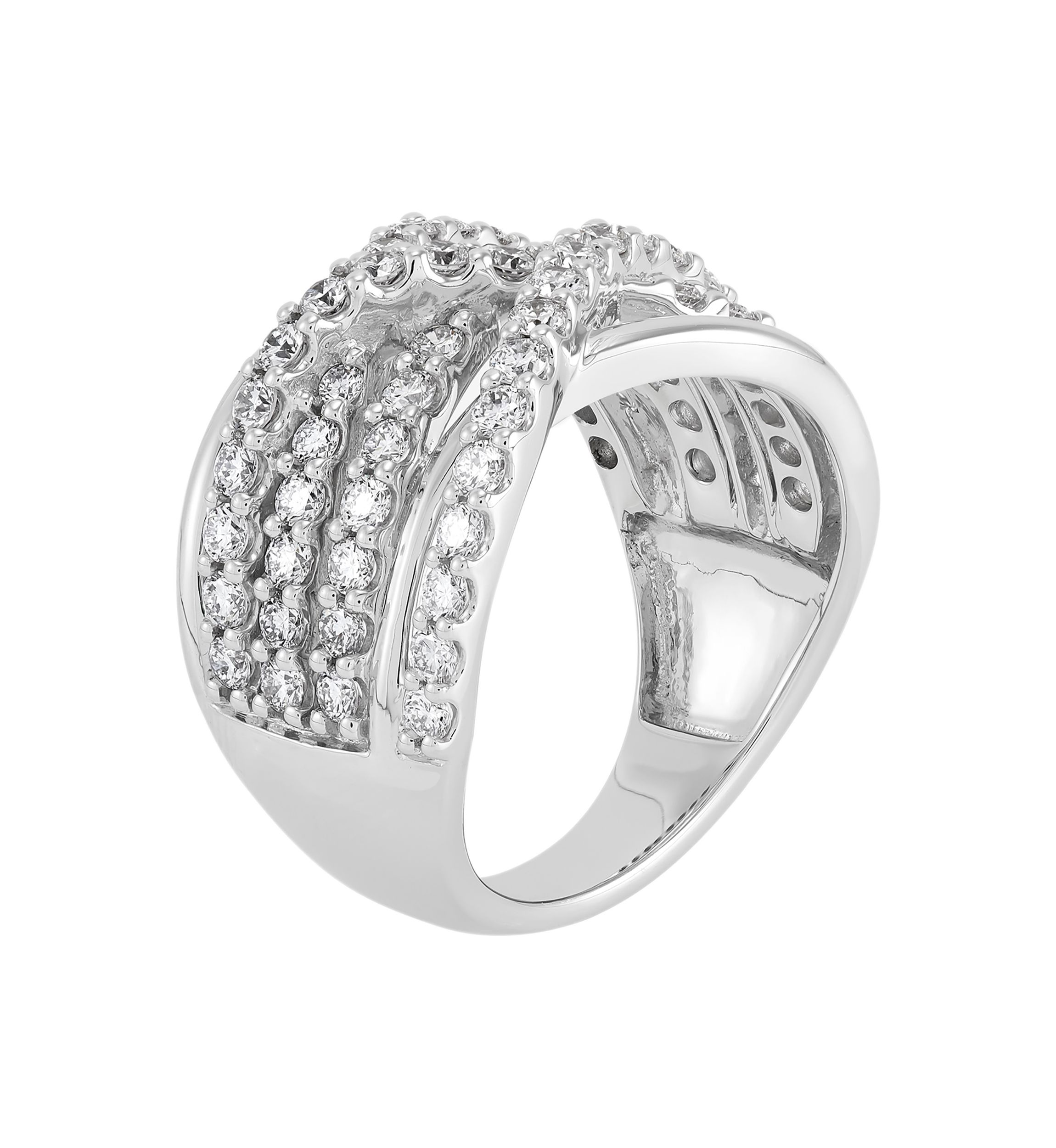 1.5 ct. t.w. Lab Grown Diamond Ring in Sterling Silver