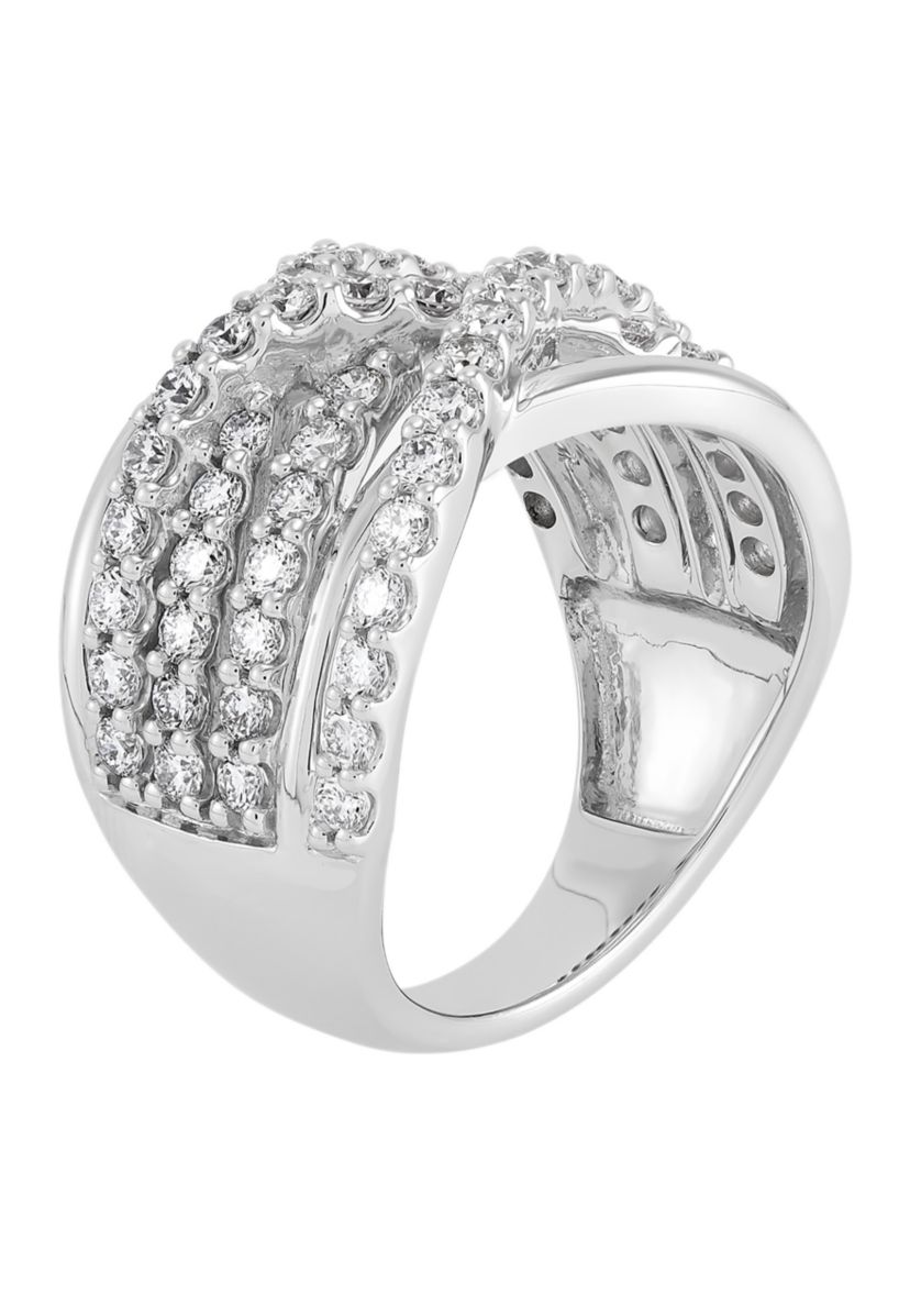 1.5 ct. t.w. Lab Grown Diamond Ring in Sterling Silver