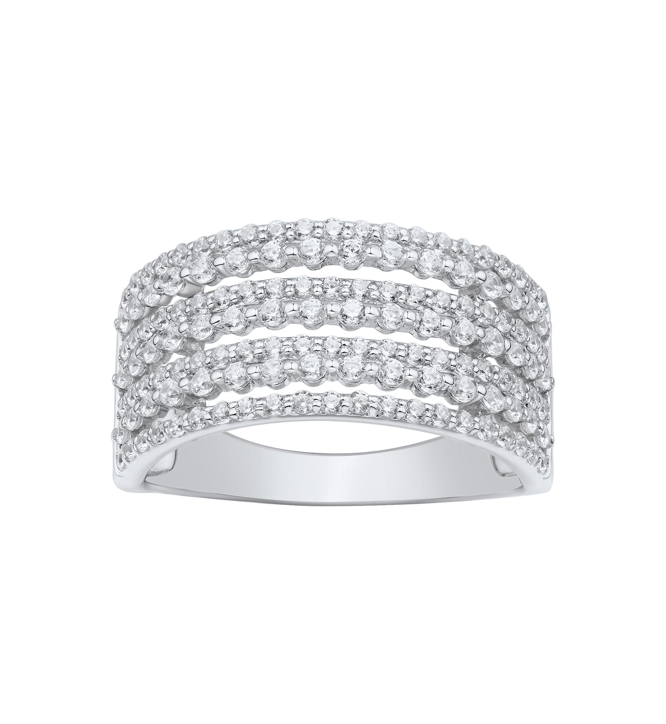 1 ct. t.w. Lab Grown Diamond Ring in Sterling Silver