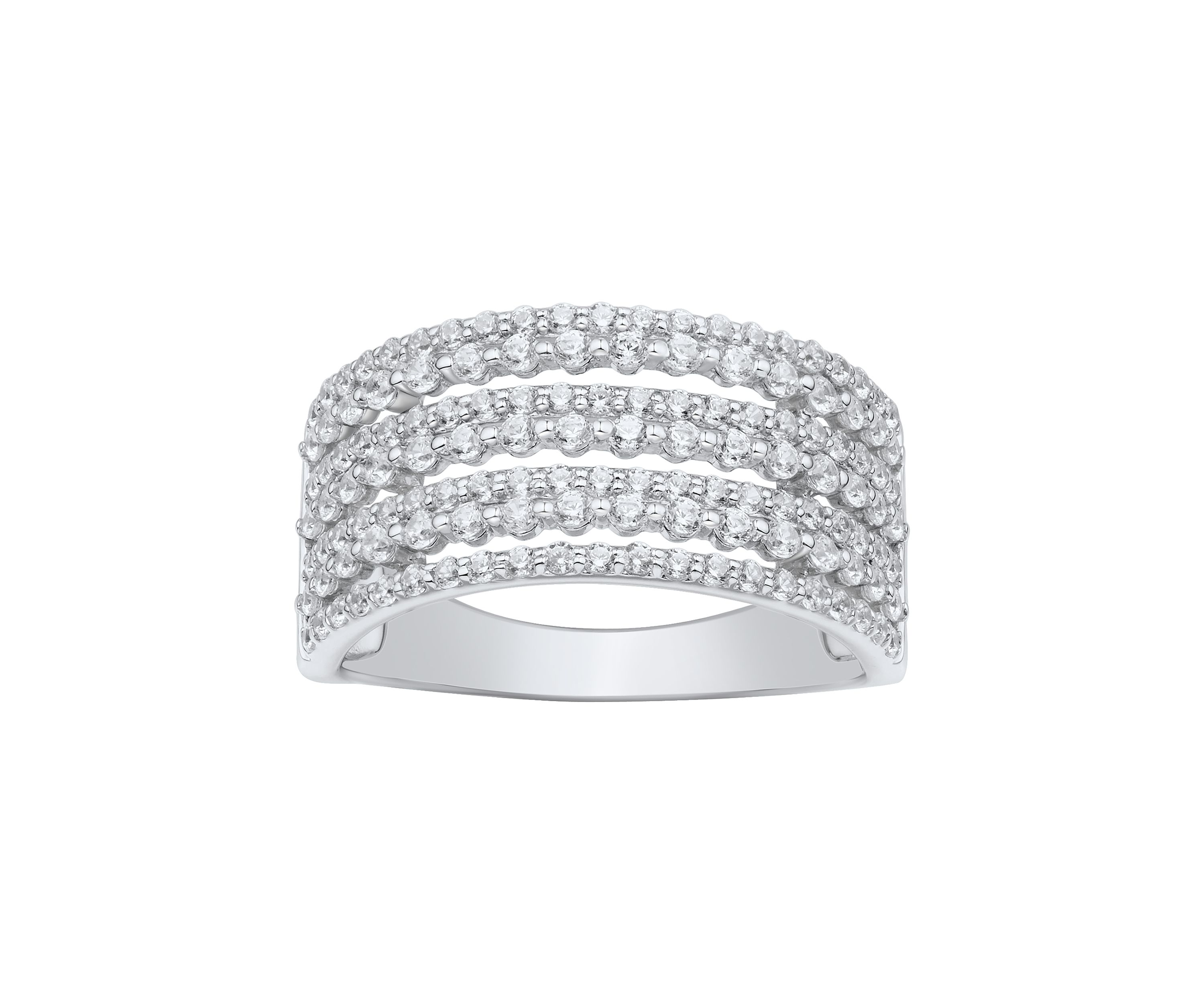 1 ct. t.w. Lab Grown Diamond Ring in Sterling Silver