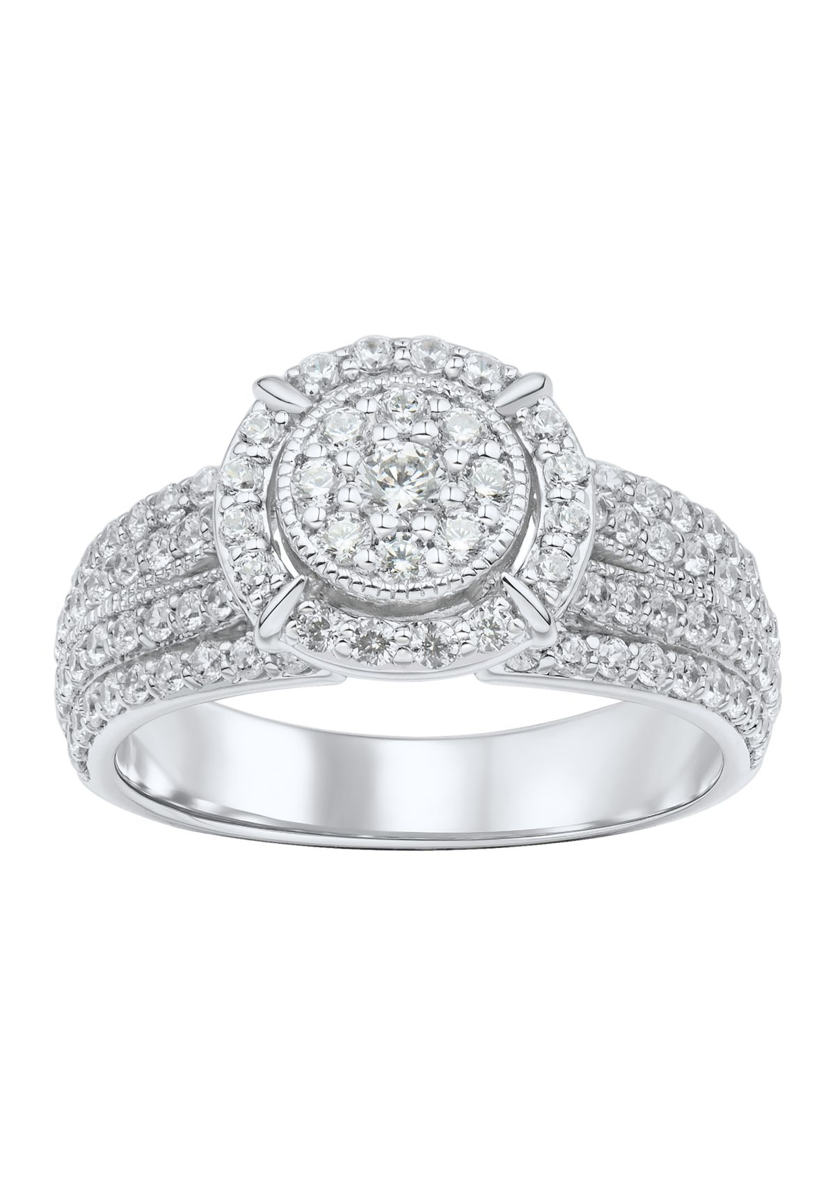 1 ct. t.w. Lab Grown Diamond Ring in Sterling Silver