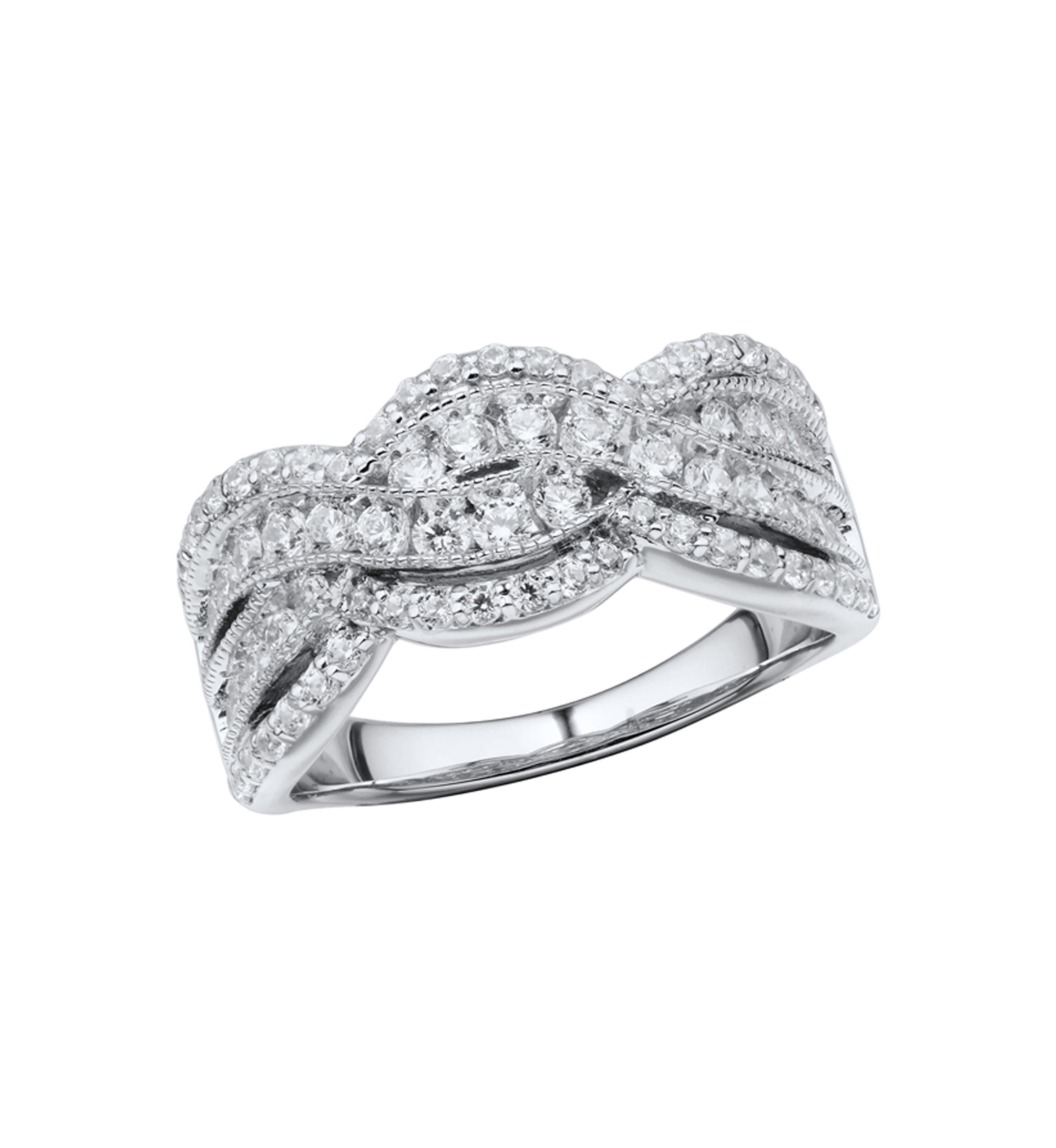 1 ct. t.w. Lab Grown Diamond Ring in Sterling Silver
