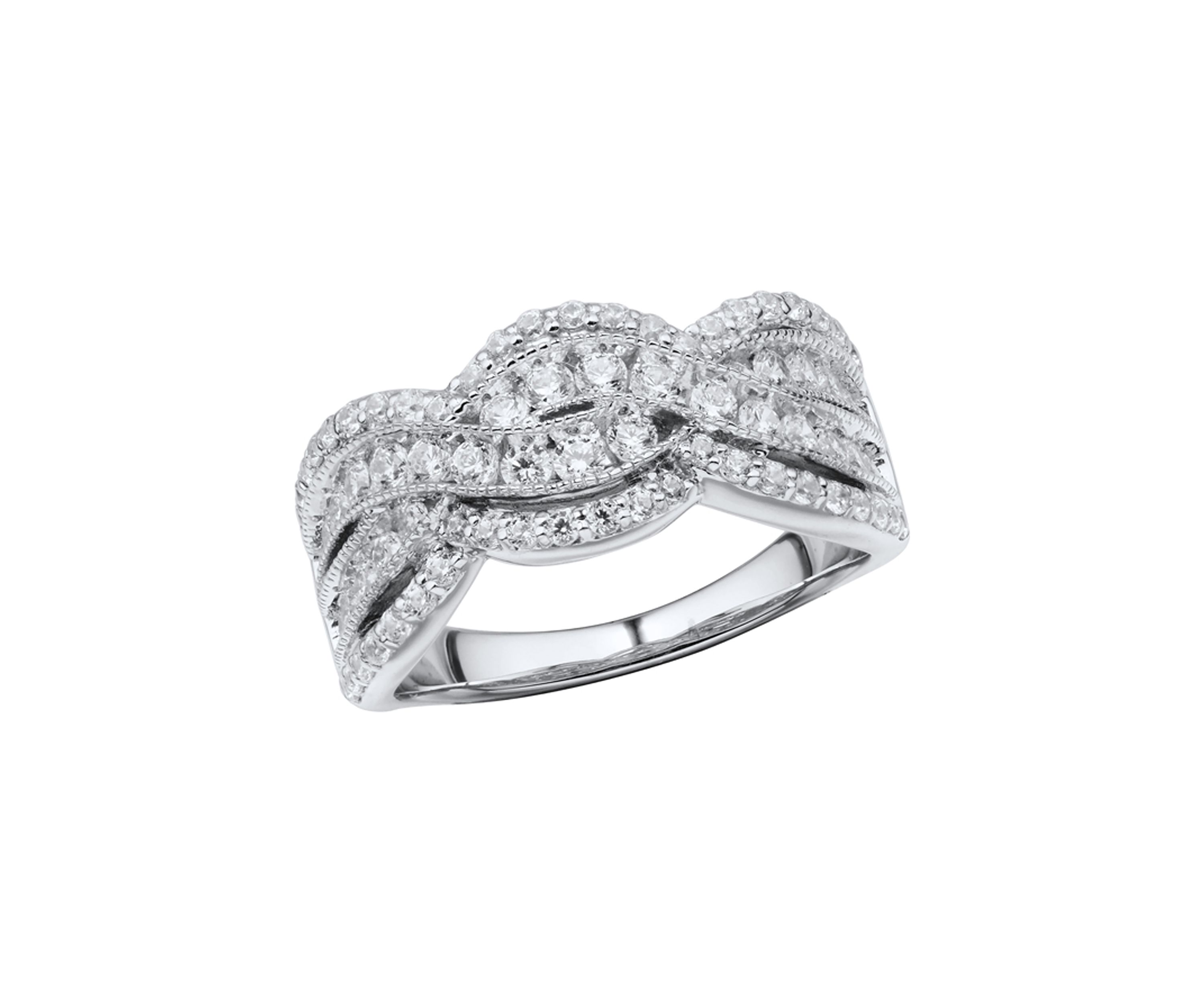 1 ct. t.w. Lab Grown Diamond Ring in Sterling Silver