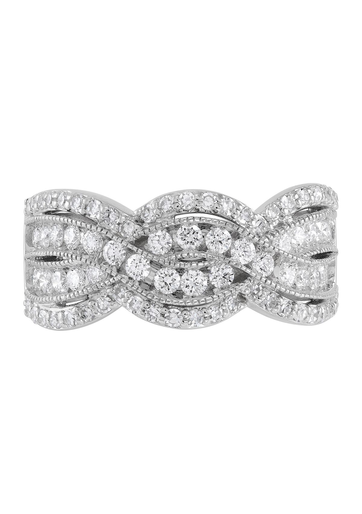 1 ct. t.w. Lab Grown Diamond Ring in Sterling Silver