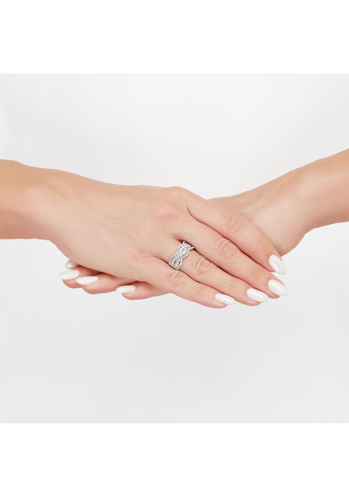 1 ct. t.w. Lab Grown Diamond Ring in Sterling Silver