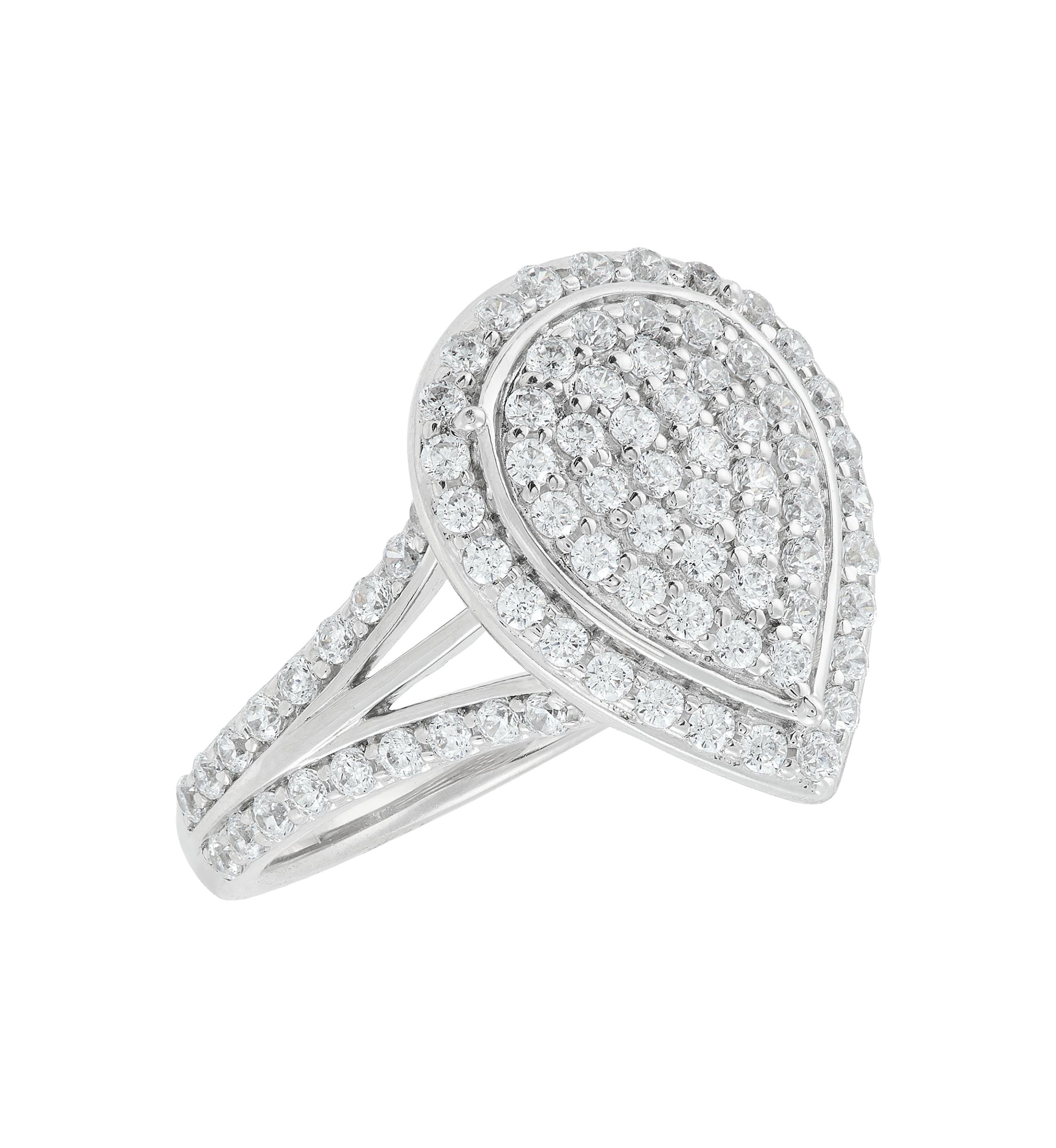 Lab Created 1 ct. t.w. Lab Grown Diamond Ring in Sterling Silver