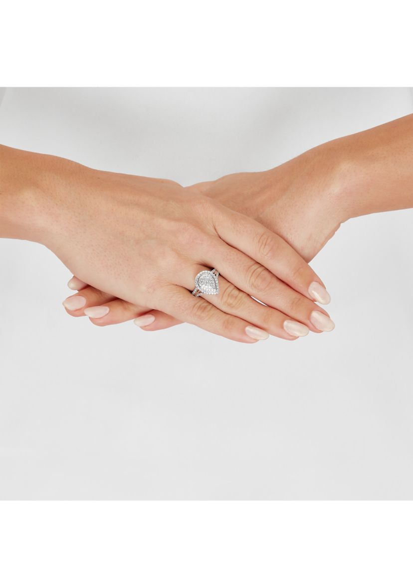 Lab Created 1 ct. t.w. Lab Grown Diamond Ring in Sterling Silver