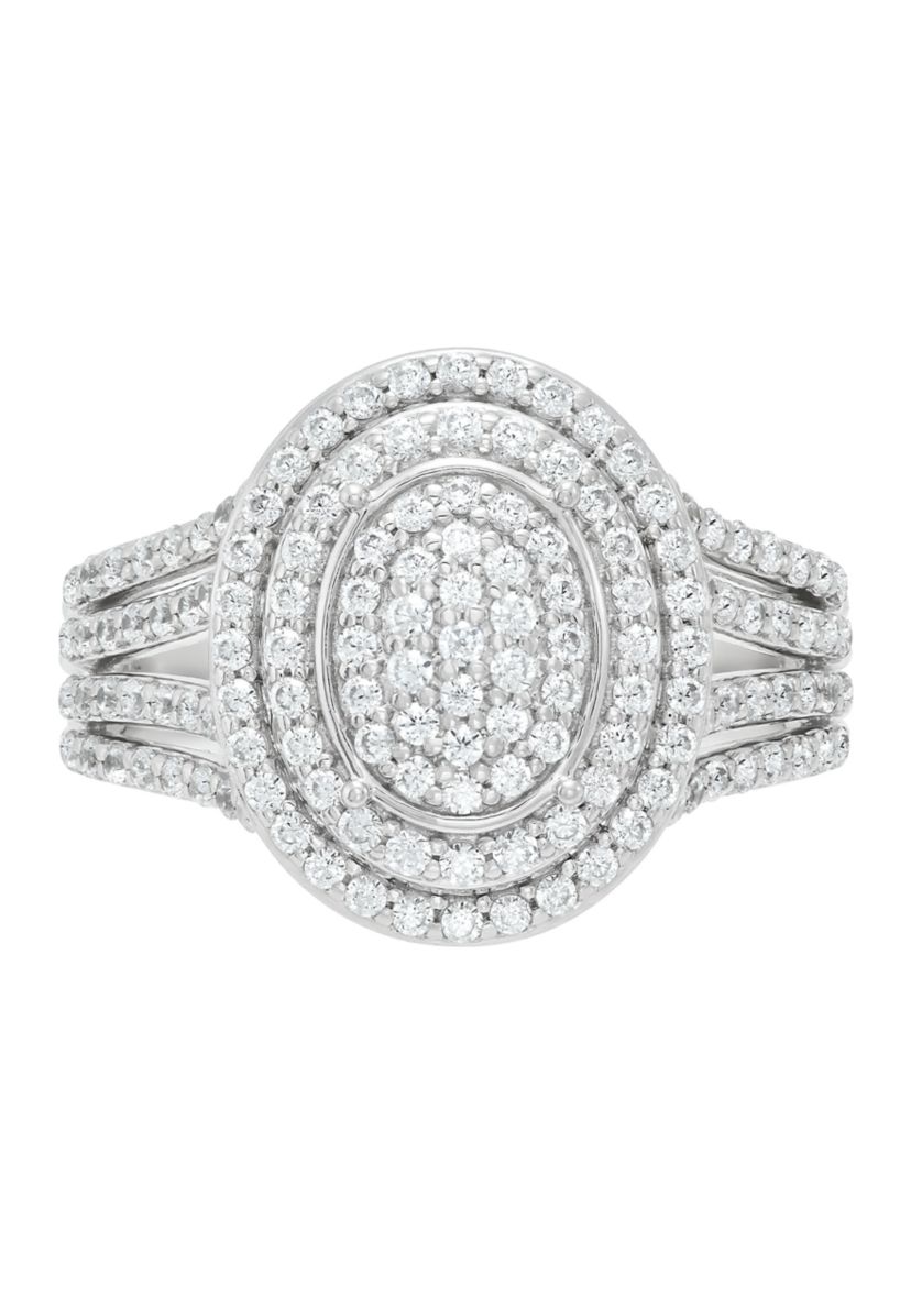 1 ct. t.w. Lab Grown Diamond Ring in Sterling Silver