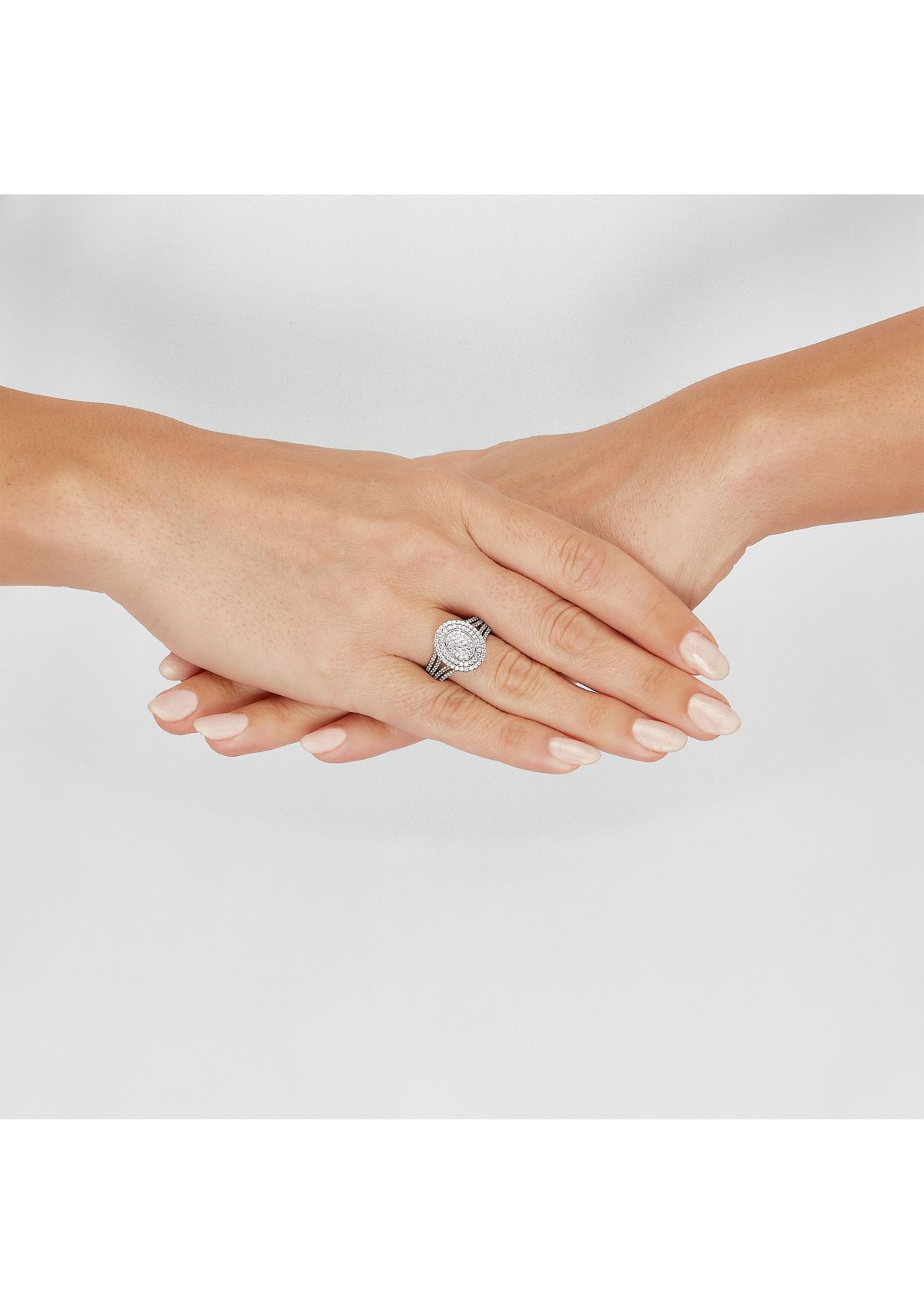 1 ct. t.w. Lab Grown Diamond Ring in Sterling Silver