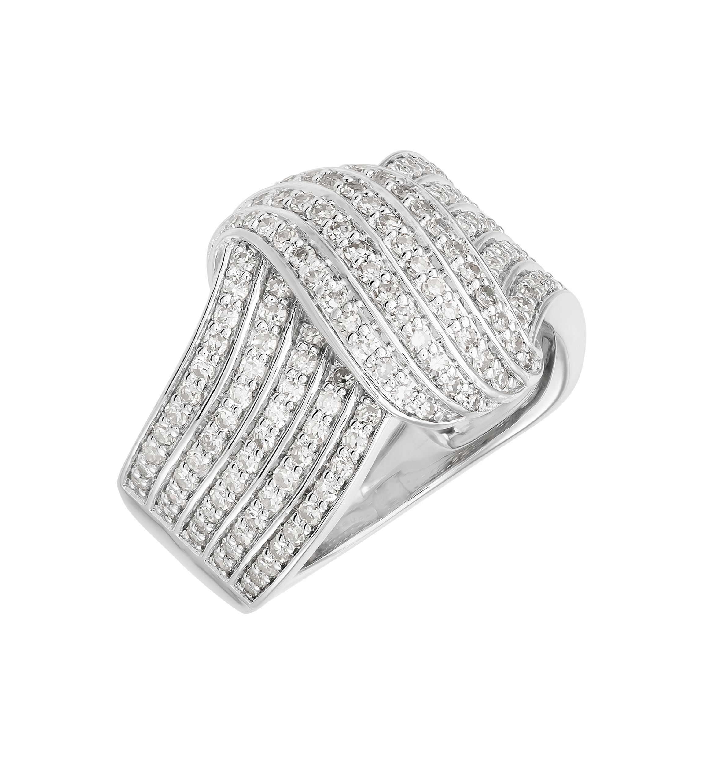 1 ct. t.w. Lab Grown Diamond Ring in Sterling Silver