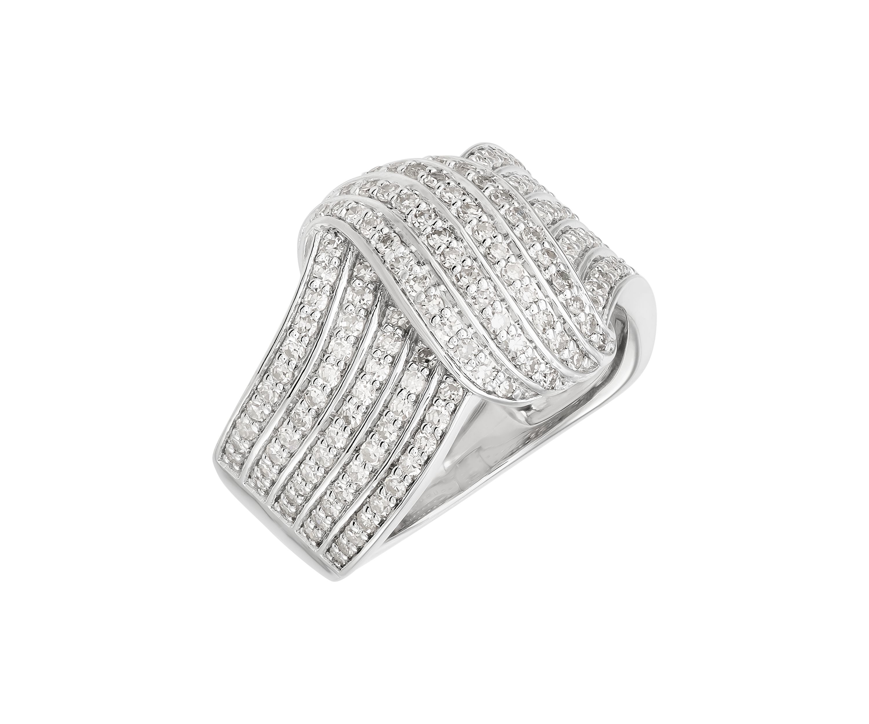 1 ct. t.w. Lab Grown Diamond Ring in Sterling Silver