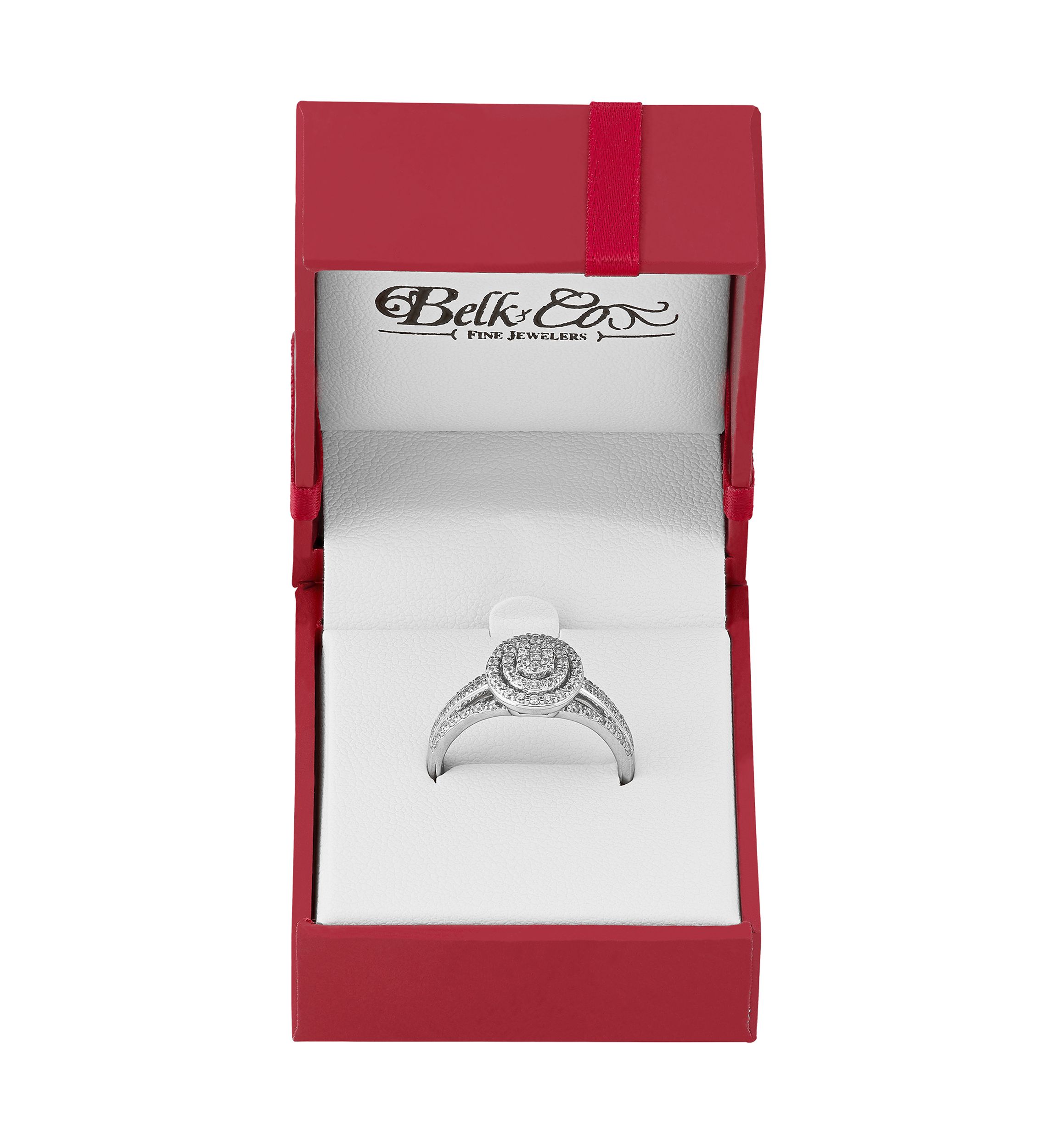 1/2 ct. t.w. Lab Grown Diamond Ring in Sterling Silver
