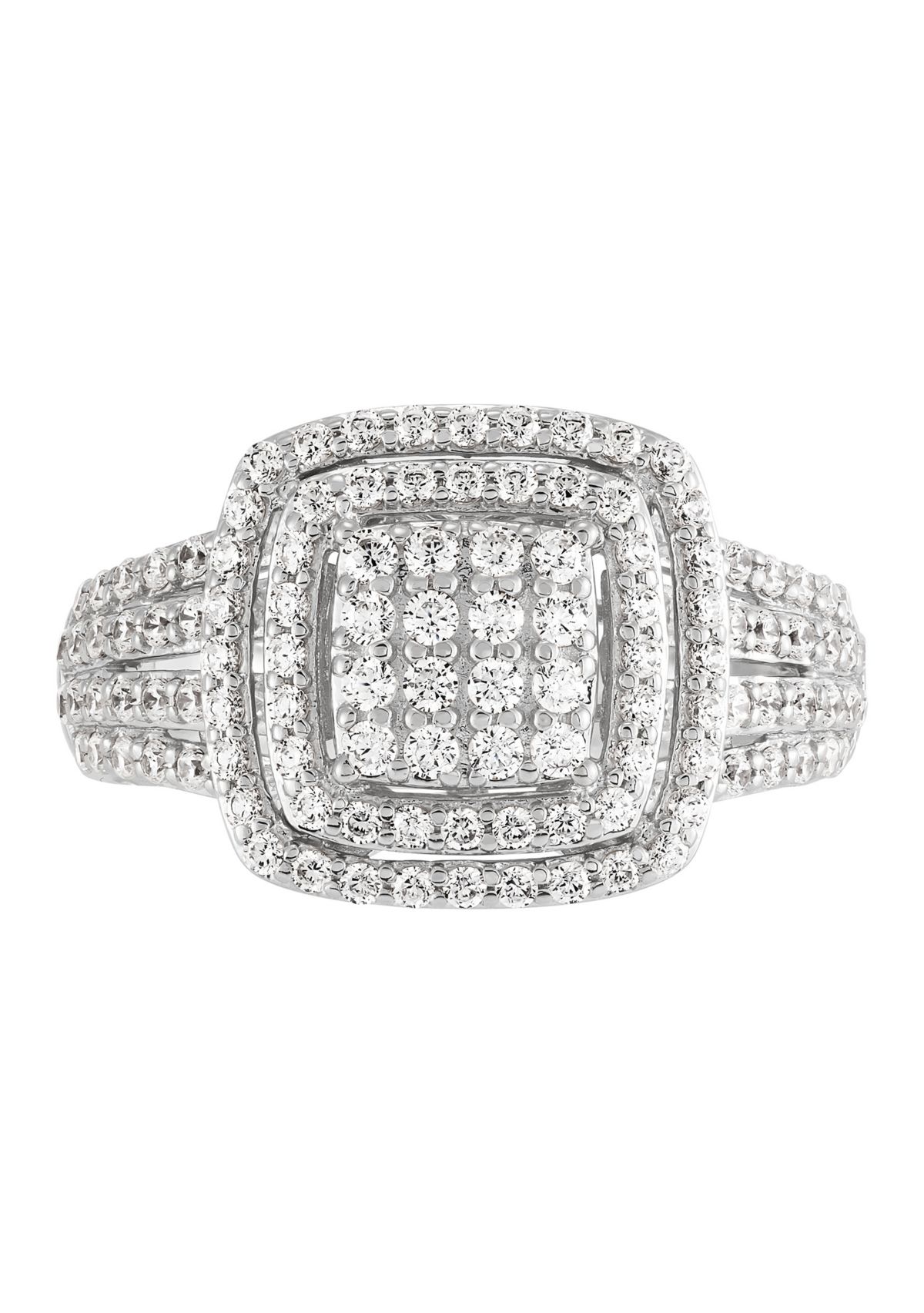  1 ct. t.w. Lab Grown Diamond Ring in Sterling Silver