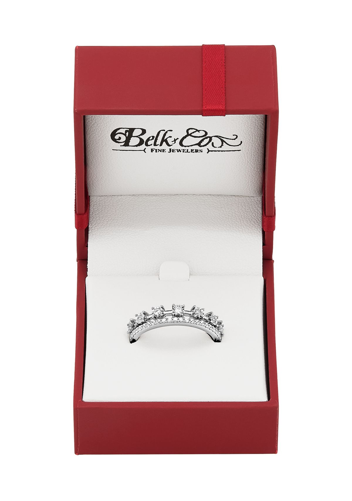  1/4 ct. t.w. Lab Grown Diamond Ring in Sterling Silver