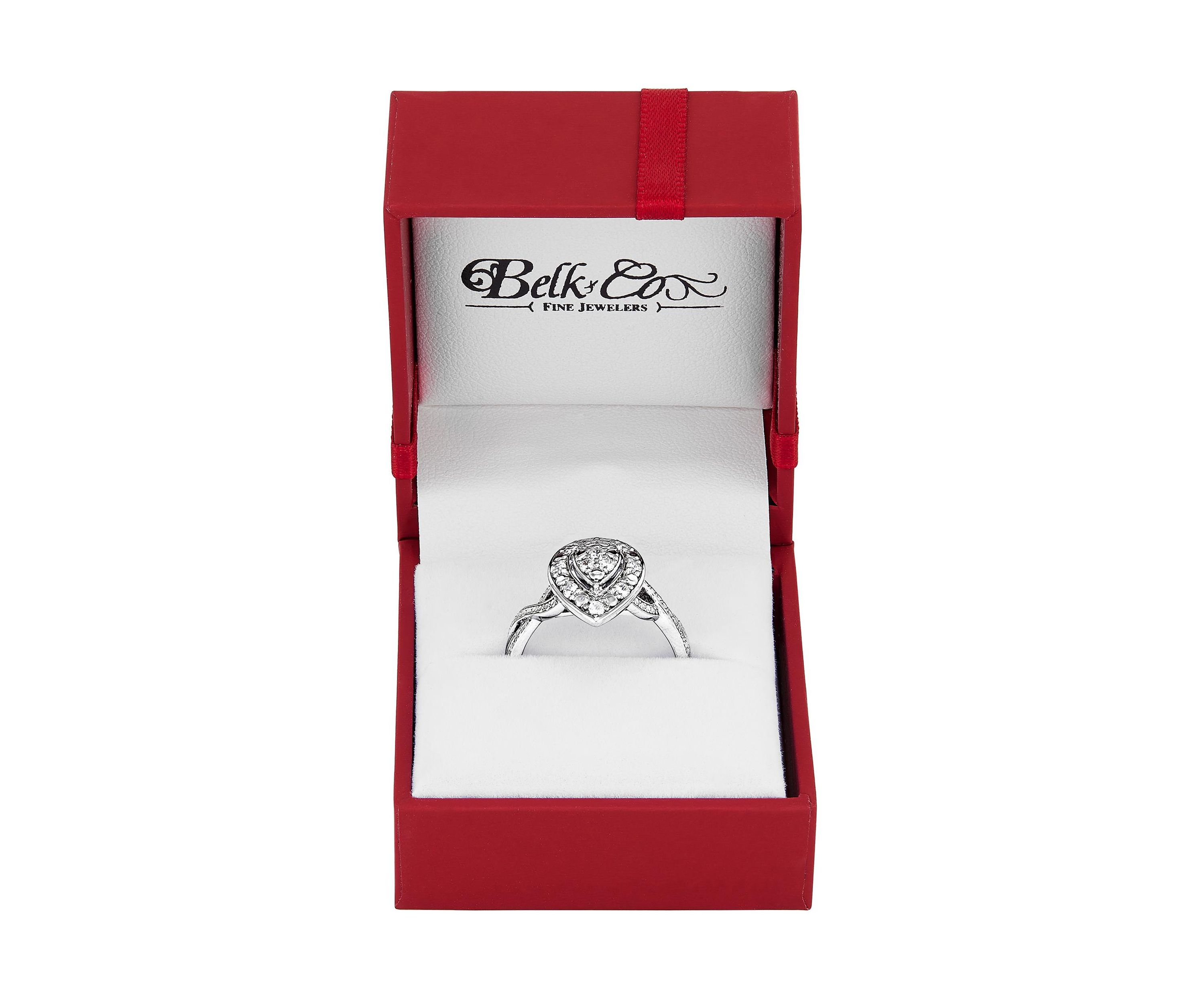1/4 ct. t.w. Lab Grown Diamond Ring in Sterling Silver