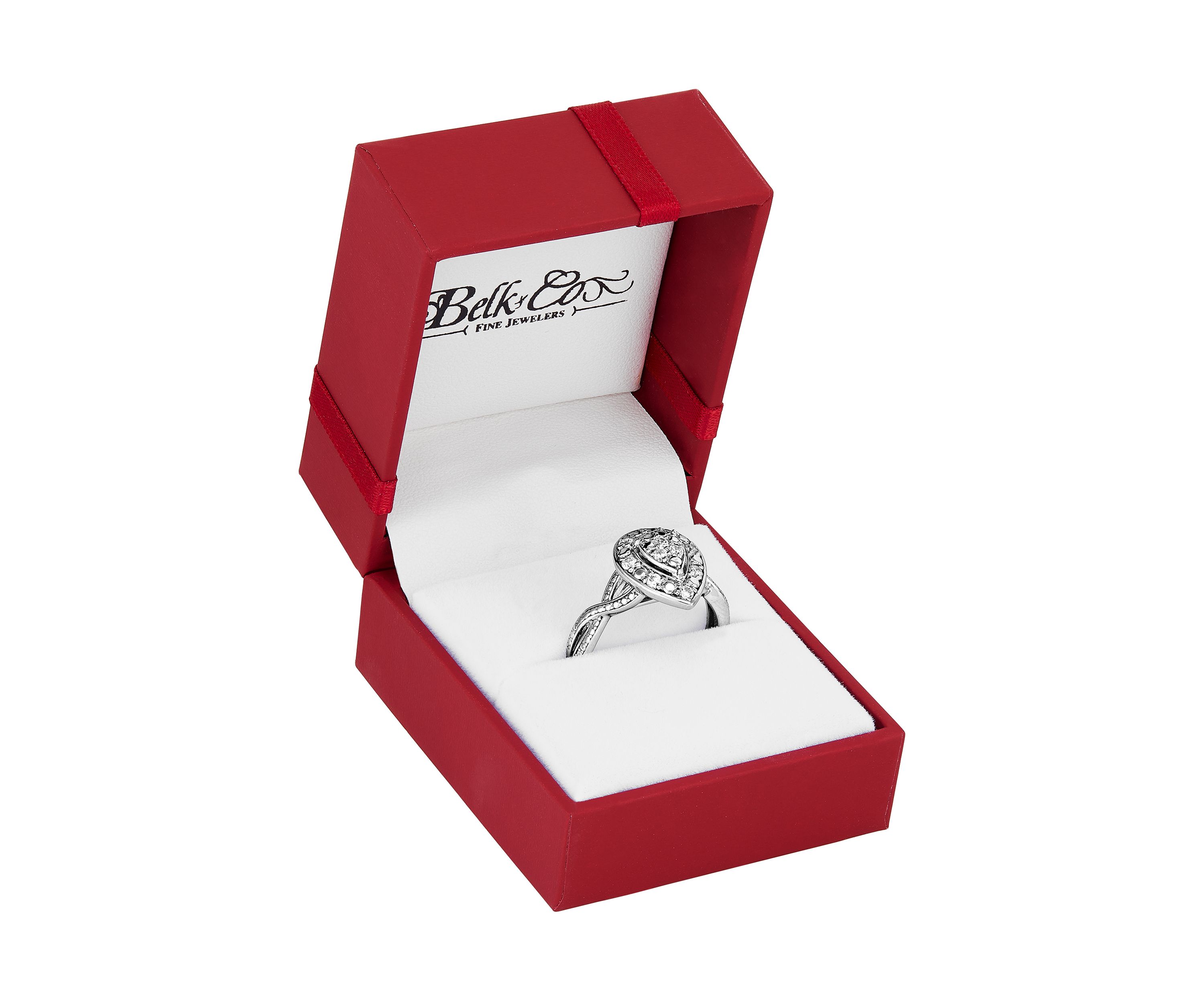 1/4 ct. t.w. Lab Grown Diamond Ring in Sterling Silver