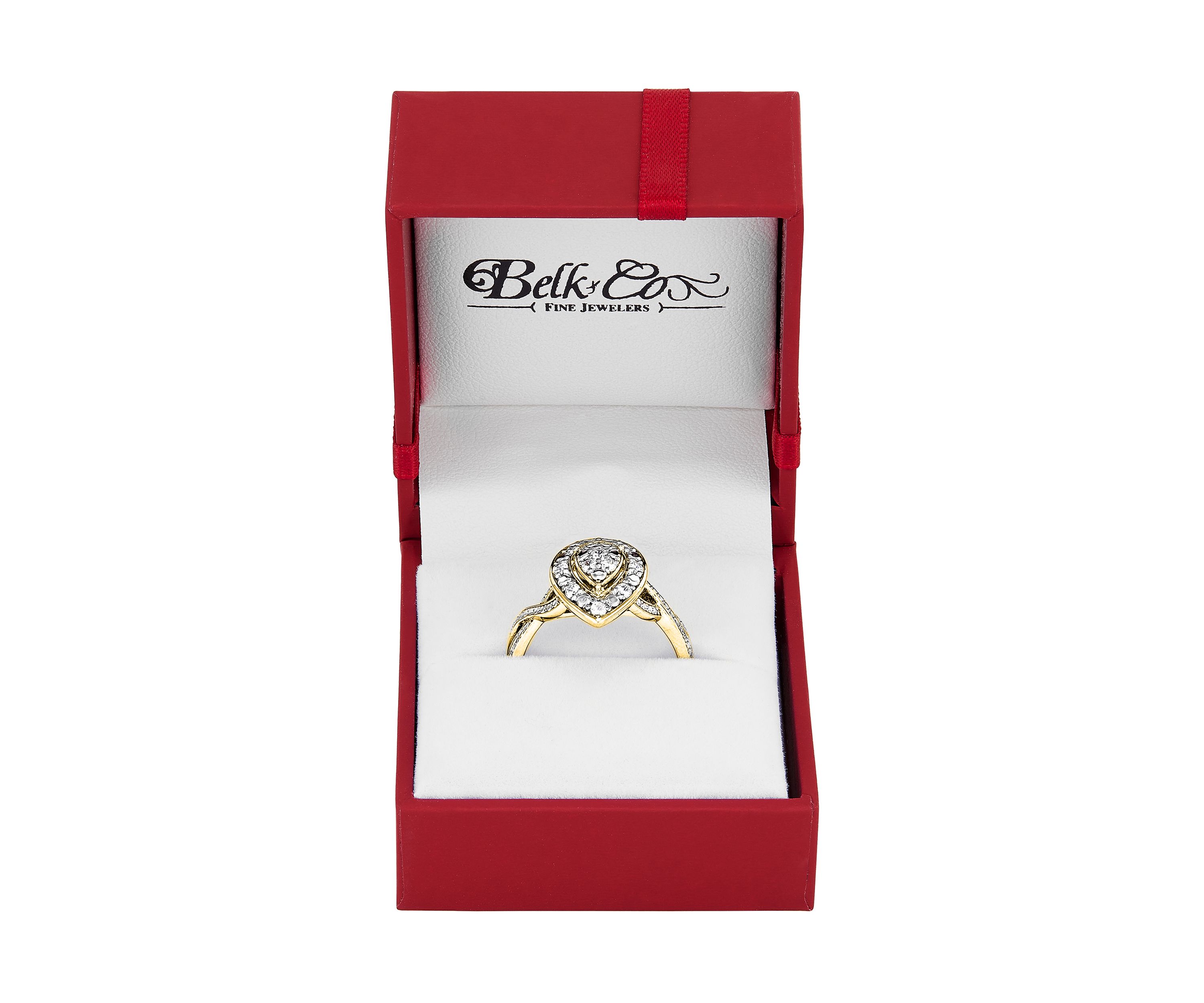 1/4 ct. t.w. Lab Grown Diamond Ring in Gold Over Sterling Silver