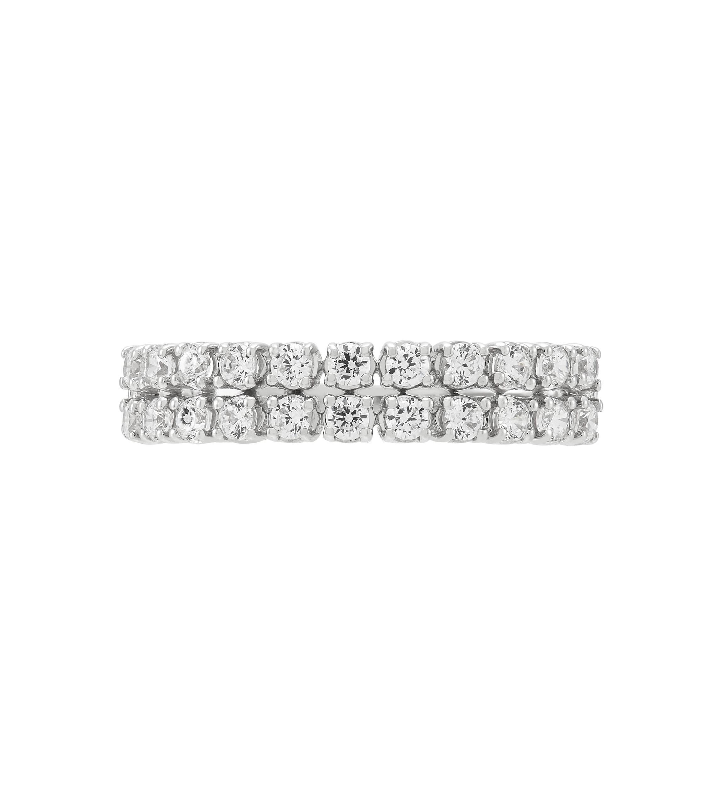 1/2 ct. t.w. Lab Grown Diamond Ring in 10K White Gold