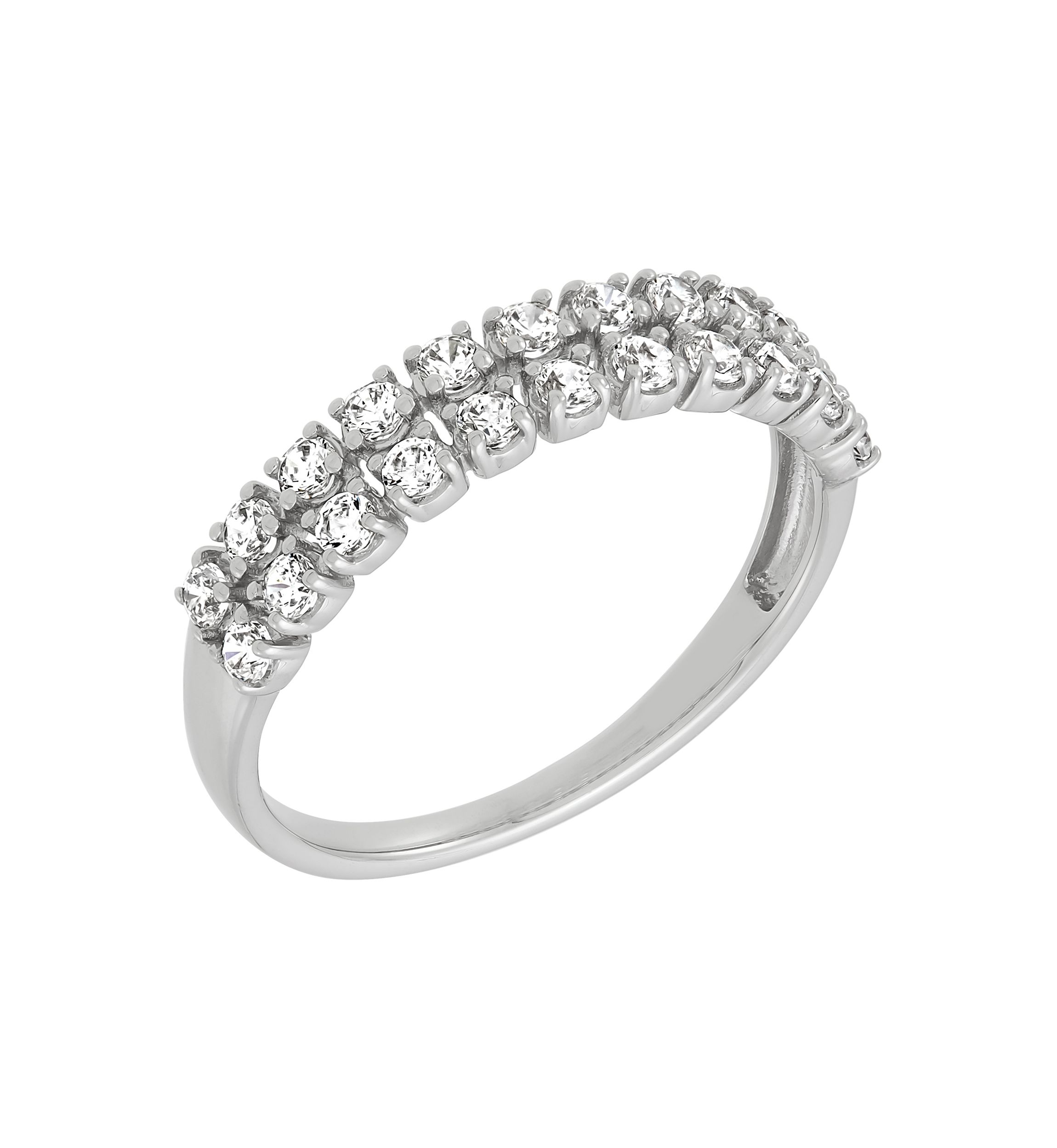 1/2 ct. t.w. Lab Grown Diamond Ring in 10K White Gold